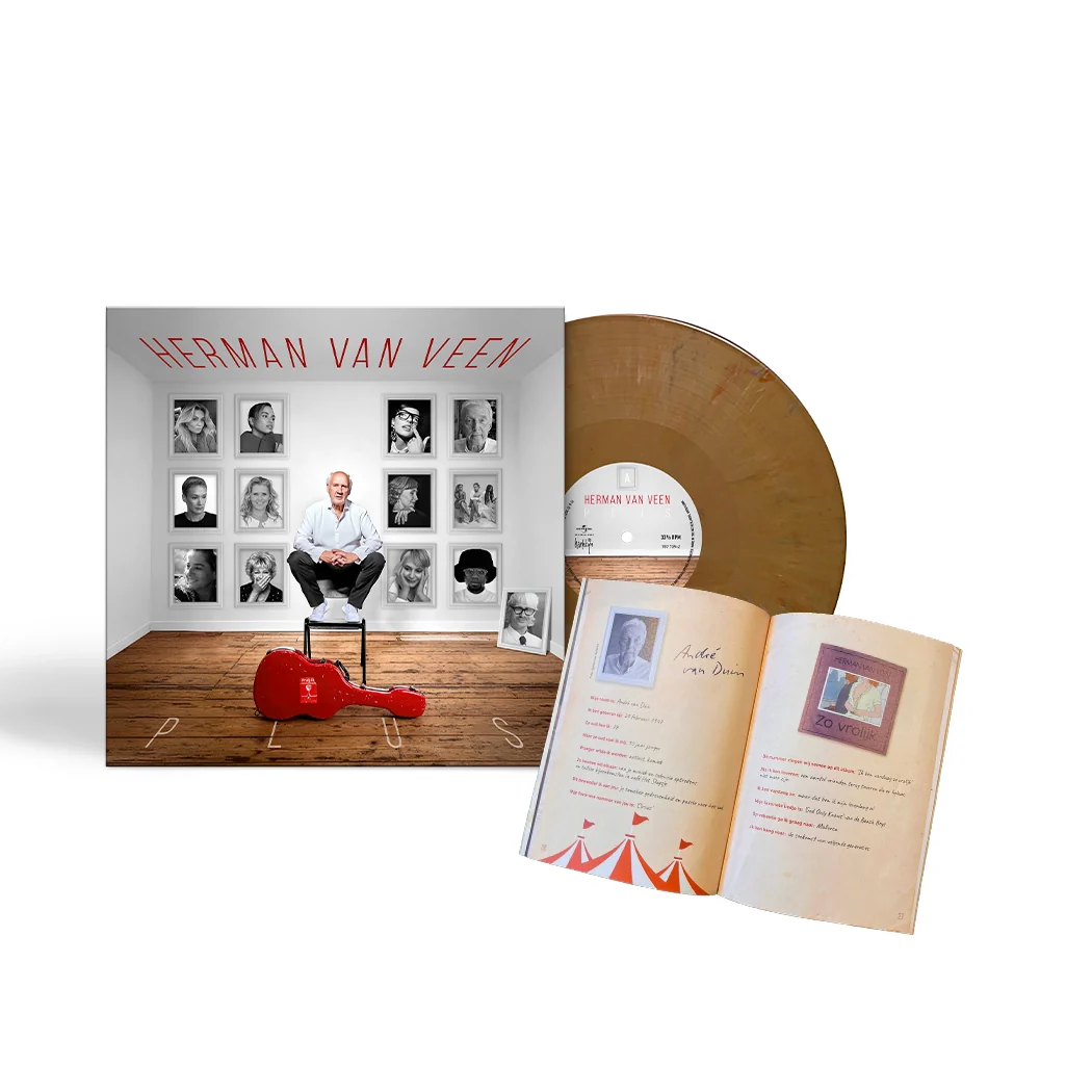 Herman van Veen Plus (Limited Deluxe Coloured Recycled LP) - Image 2