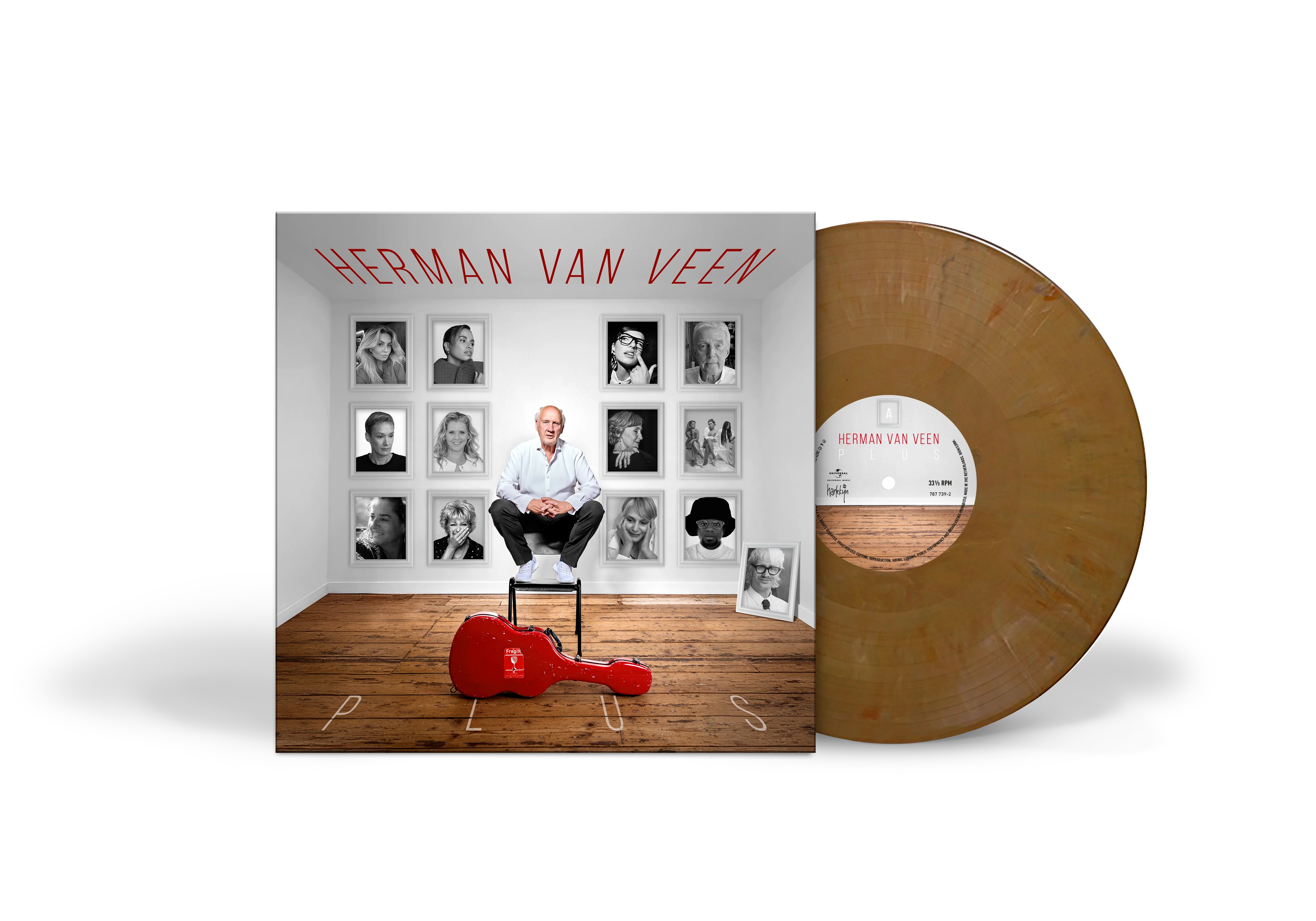 Herman van Veen Plus (Limited Deluxe Coloured Recycled LP) - Image 3