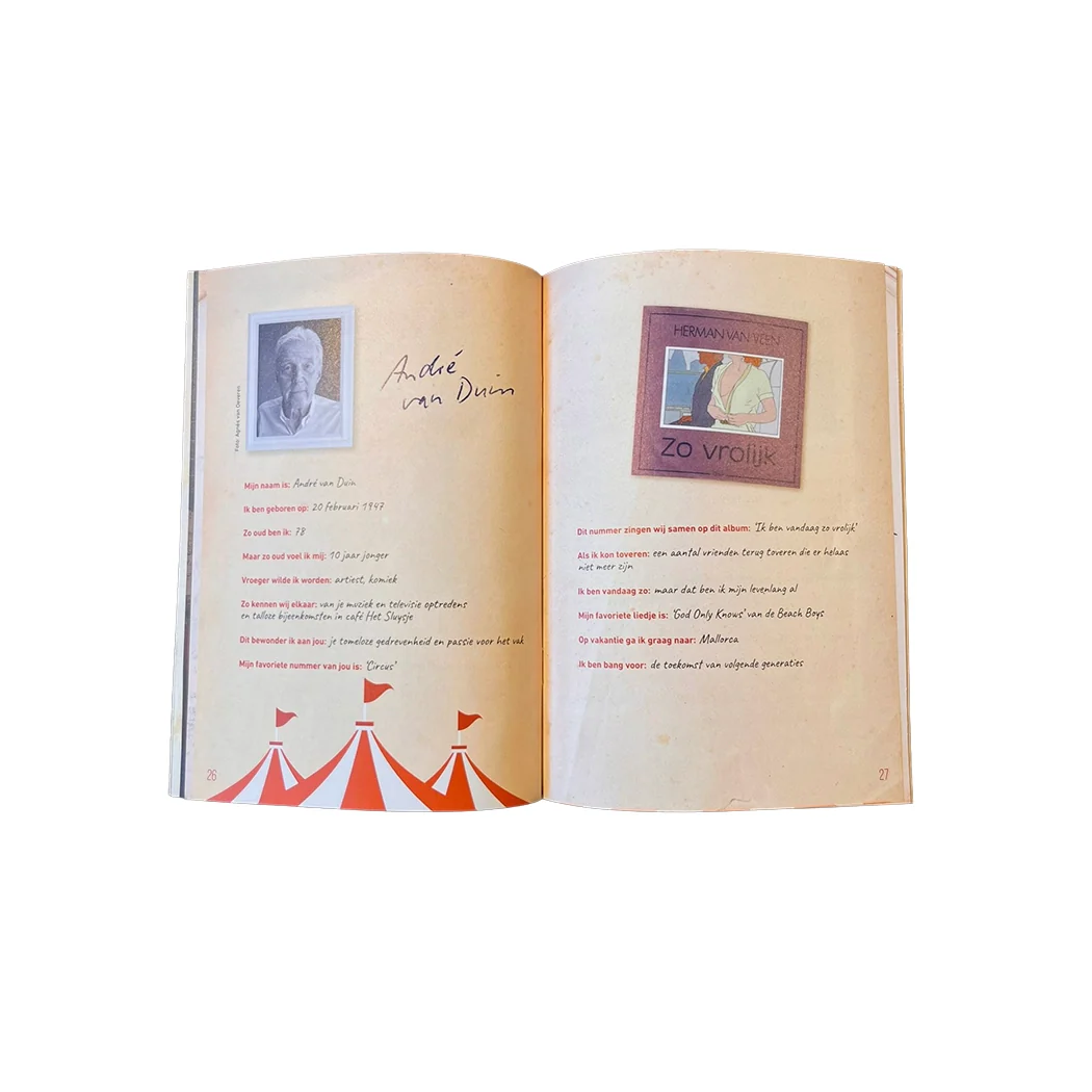 Herman van Veen Plus (Limited Deluxe Coloured Recycled LP) - Image 8