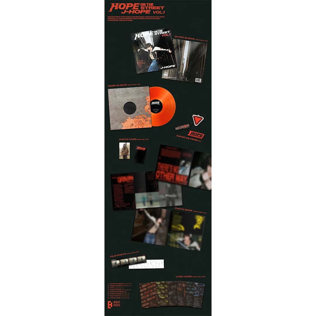 HOPE ON THE STREET VOL.1 (LP) - Image 2