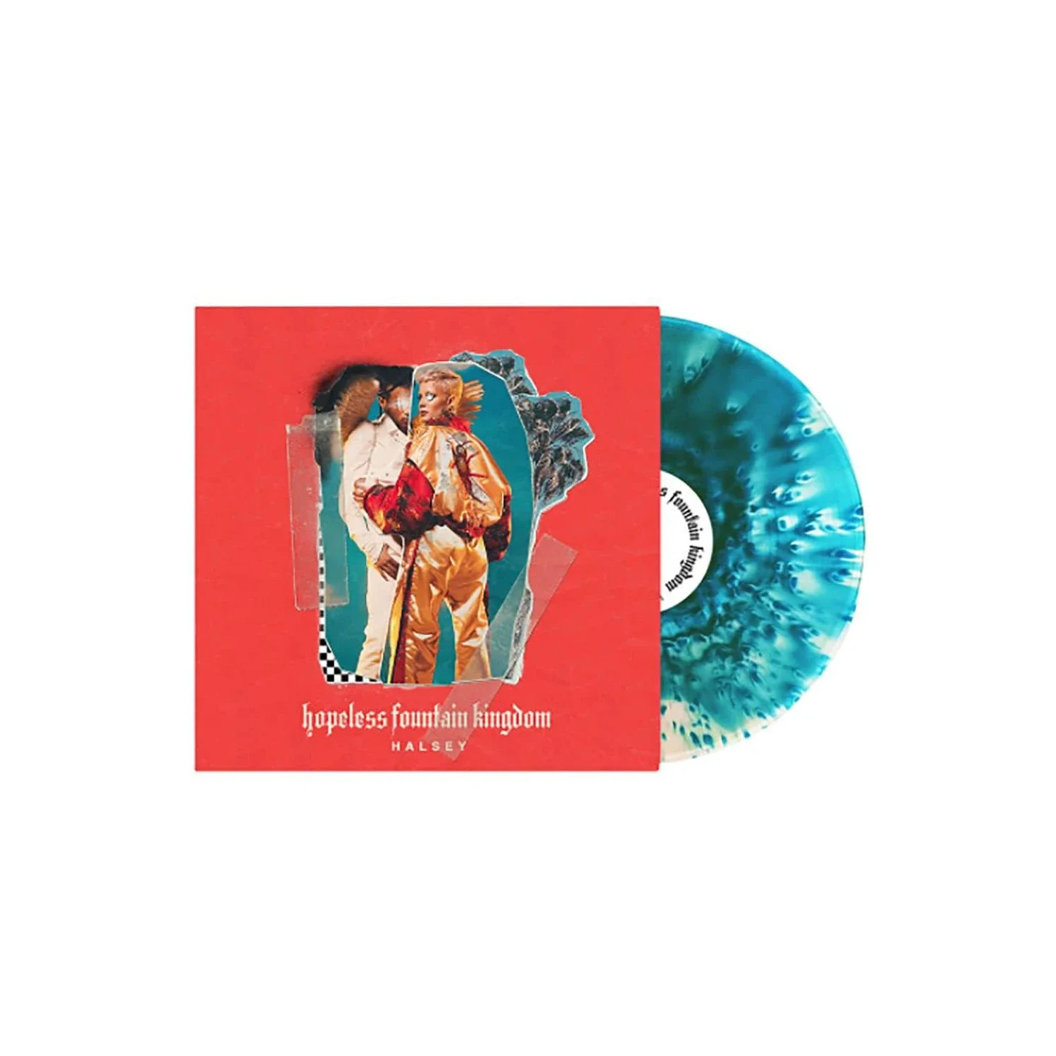 hopeless fountain kingdom (Cloudy Clear & Teal Splatter LP)