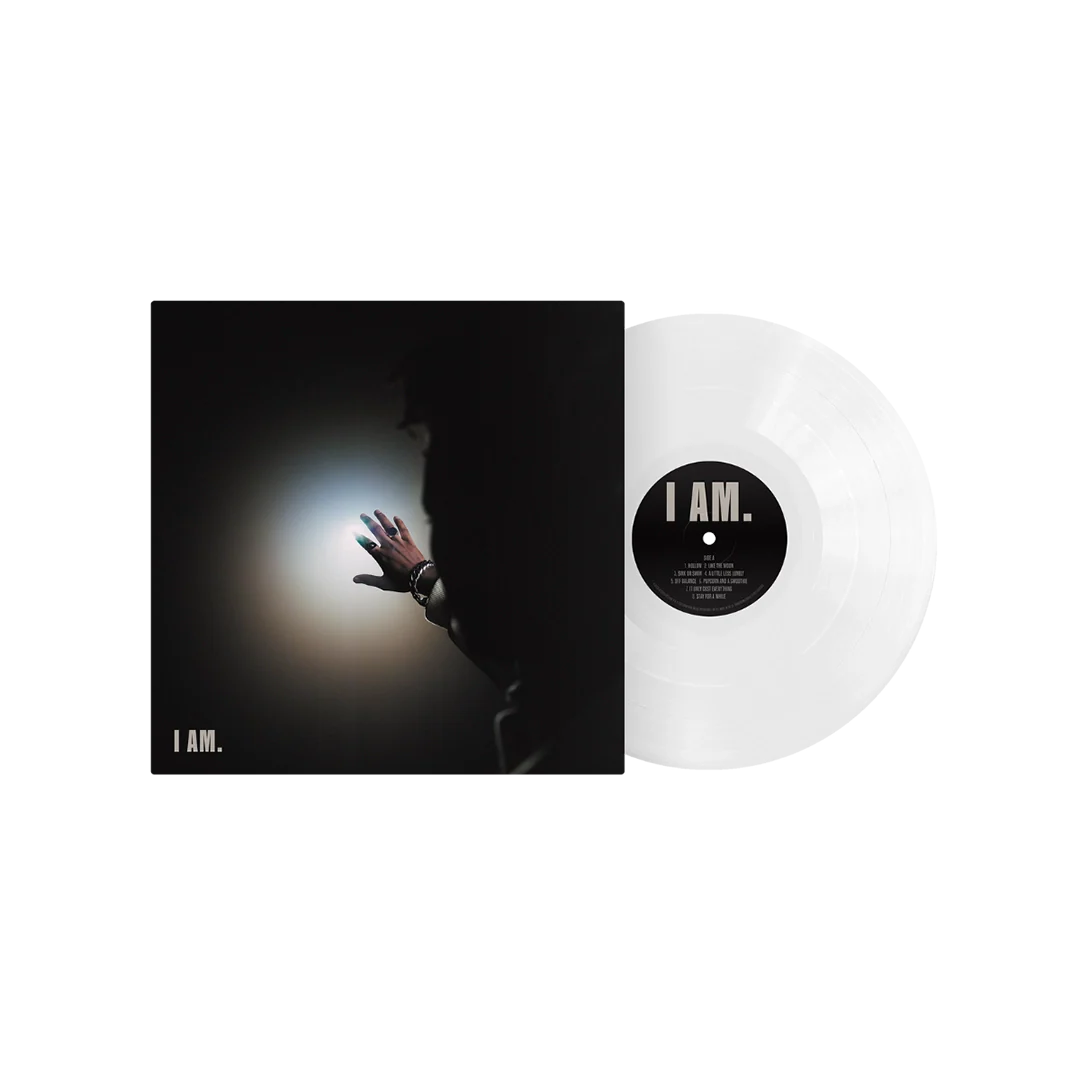 I AM. (Solid White LP)