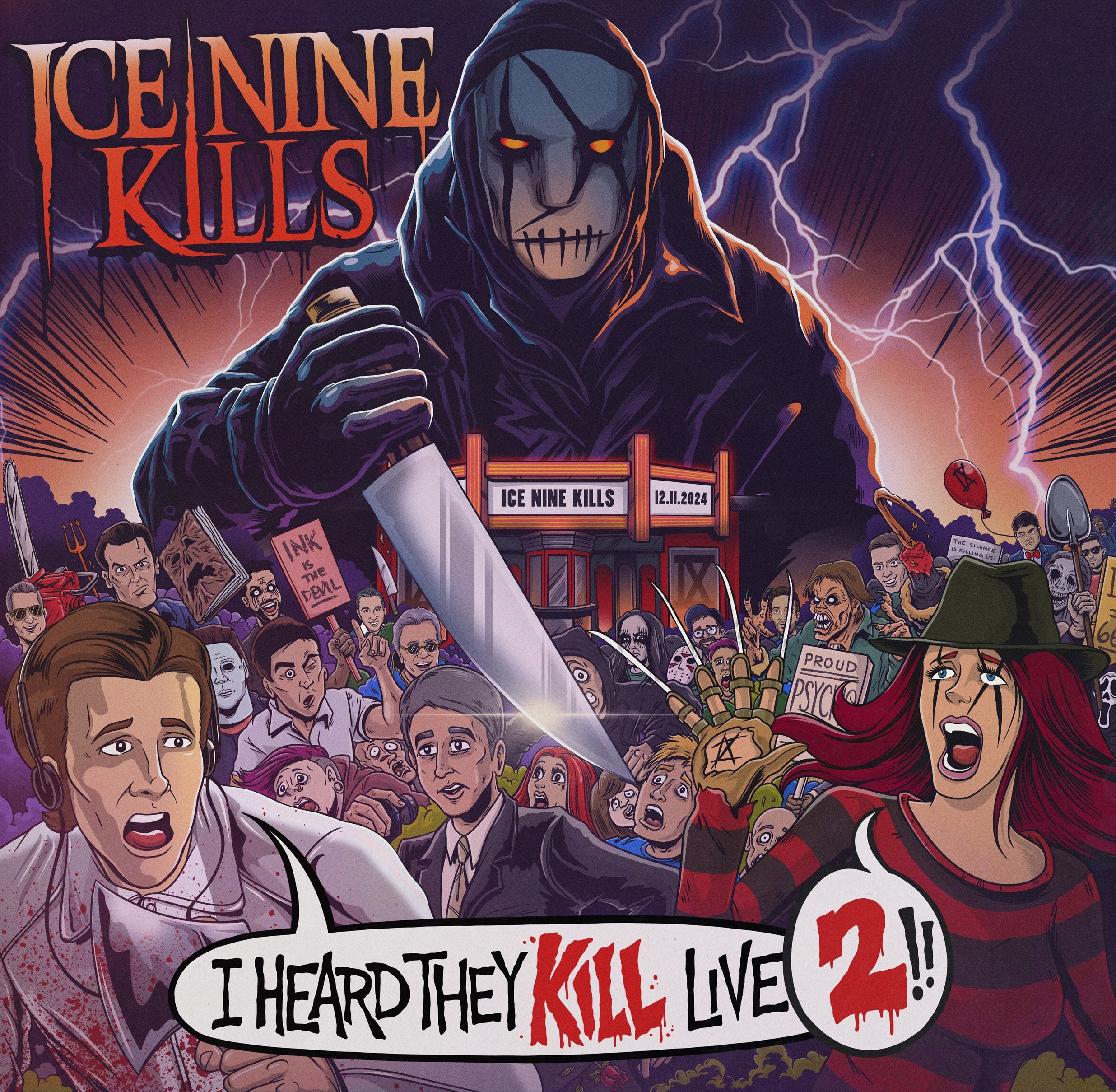 I HEARD THEY KILL LIVE 2 (Purple 2LP)