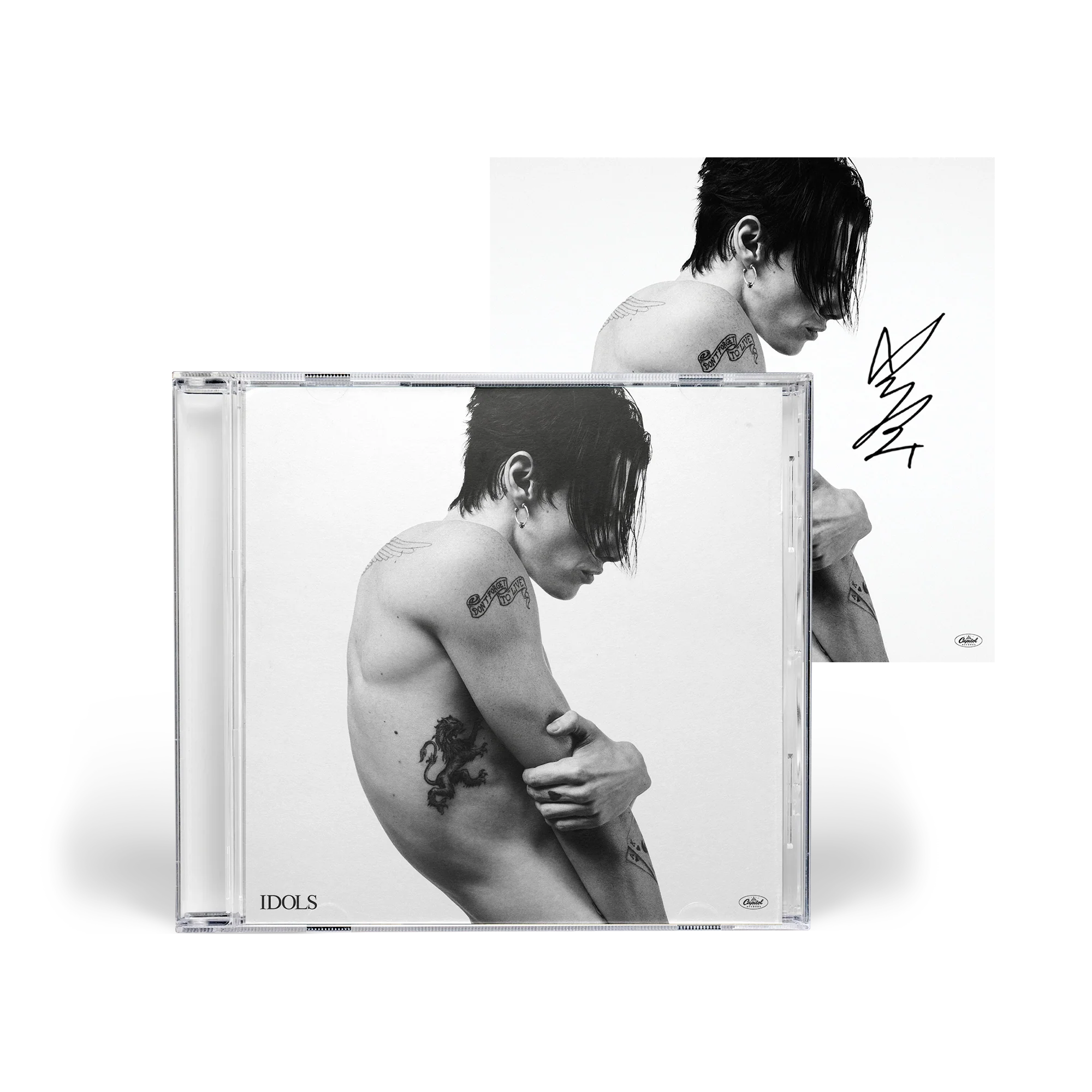 Idols CD + Signed Art Card