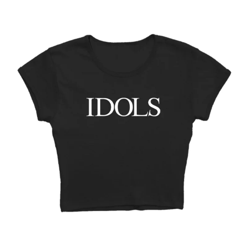 IDOLS WEEP BLACK BABY T-SHIRT