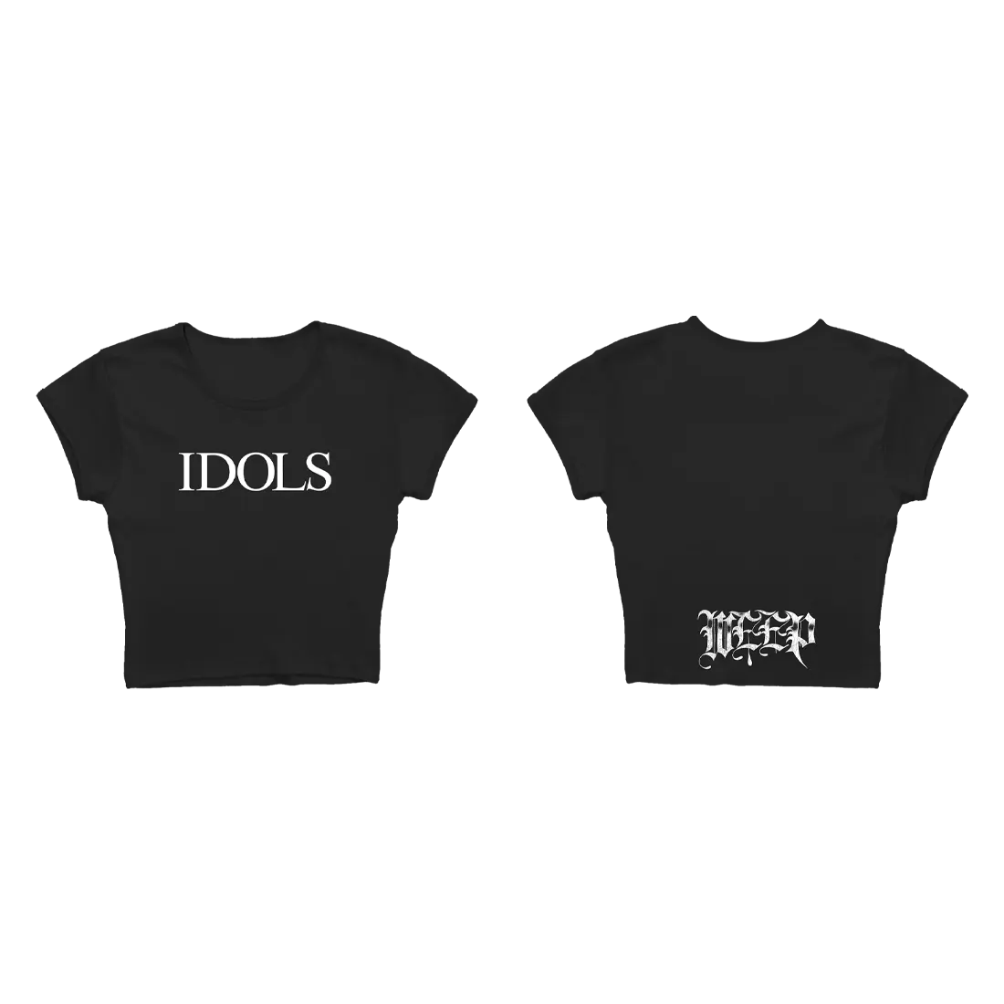 IDOLS WEEP BLACK BABY T-SHIRT - Image 3
