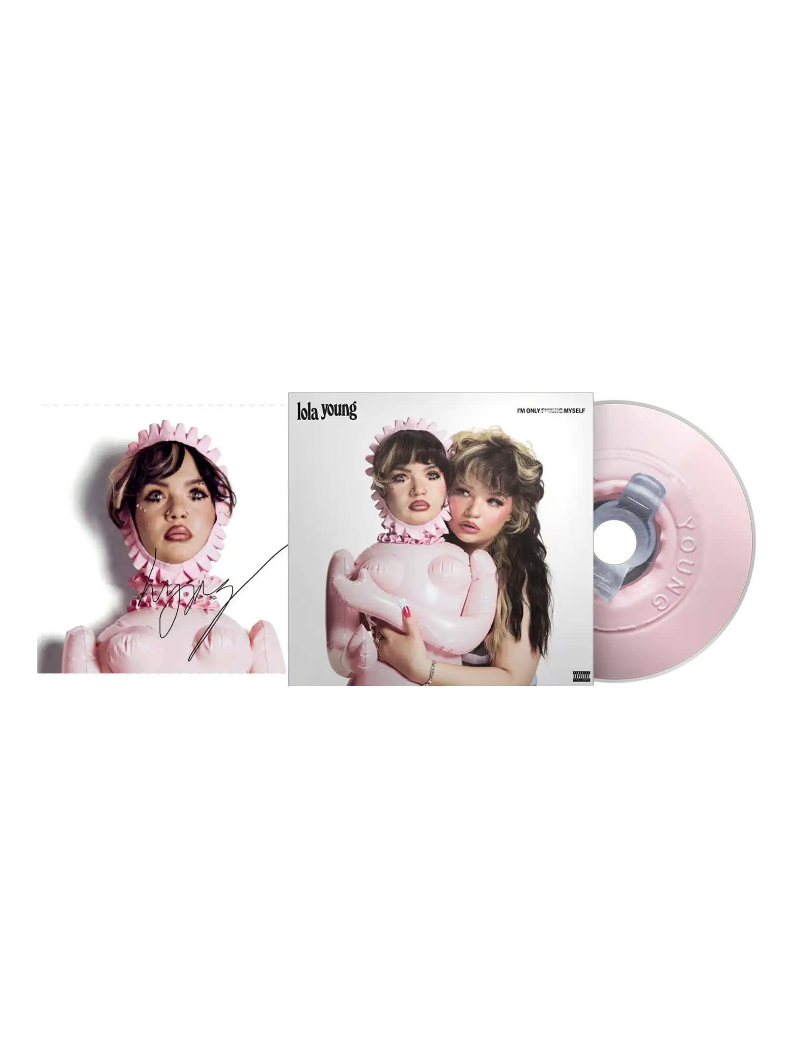 I'm Only F**king Myself: CD + signed art card