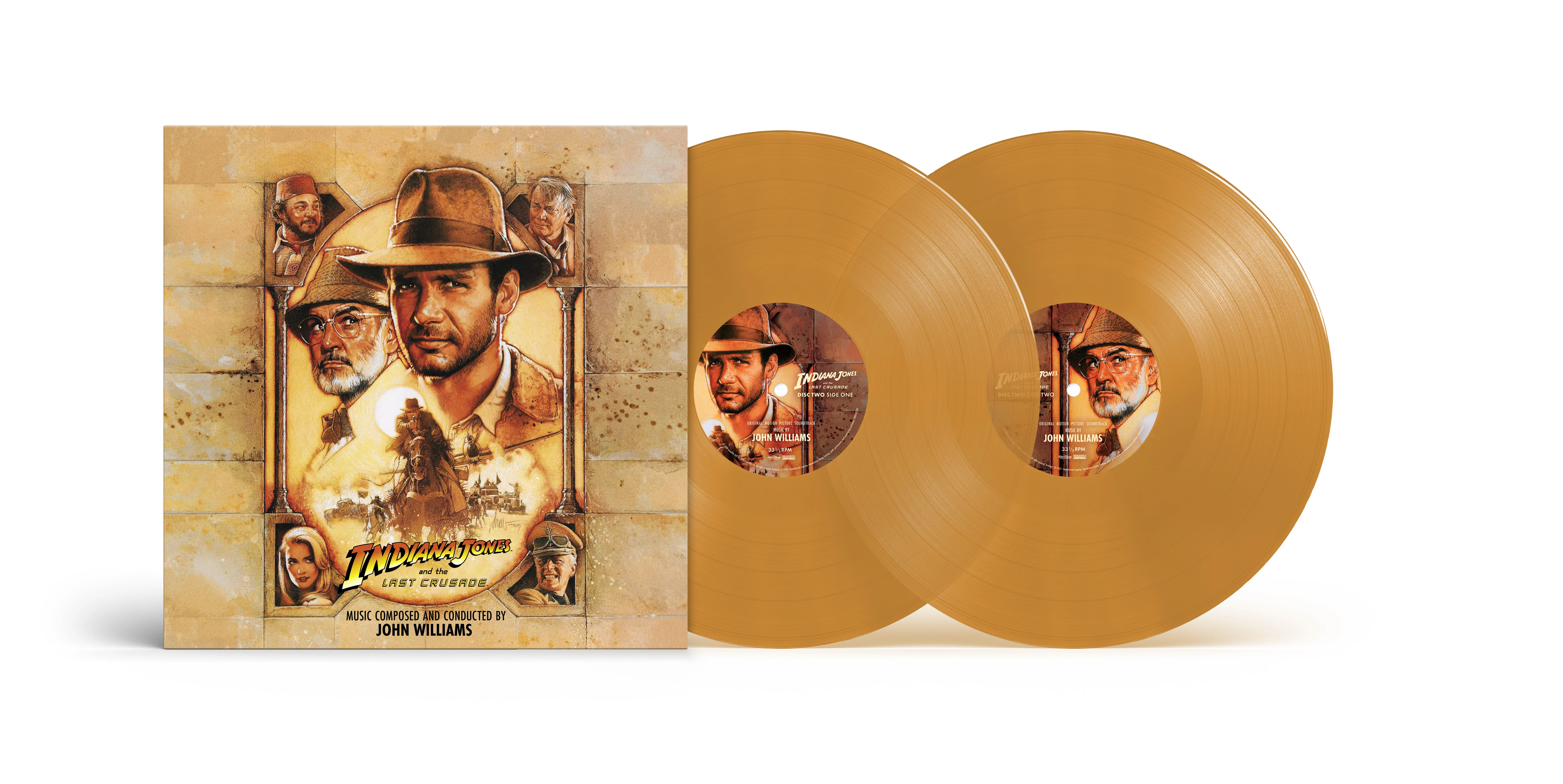 Indiana Jones and the Raiders of the Lost Ark (45th Anniversary Edition Gold Nugget 2LP)