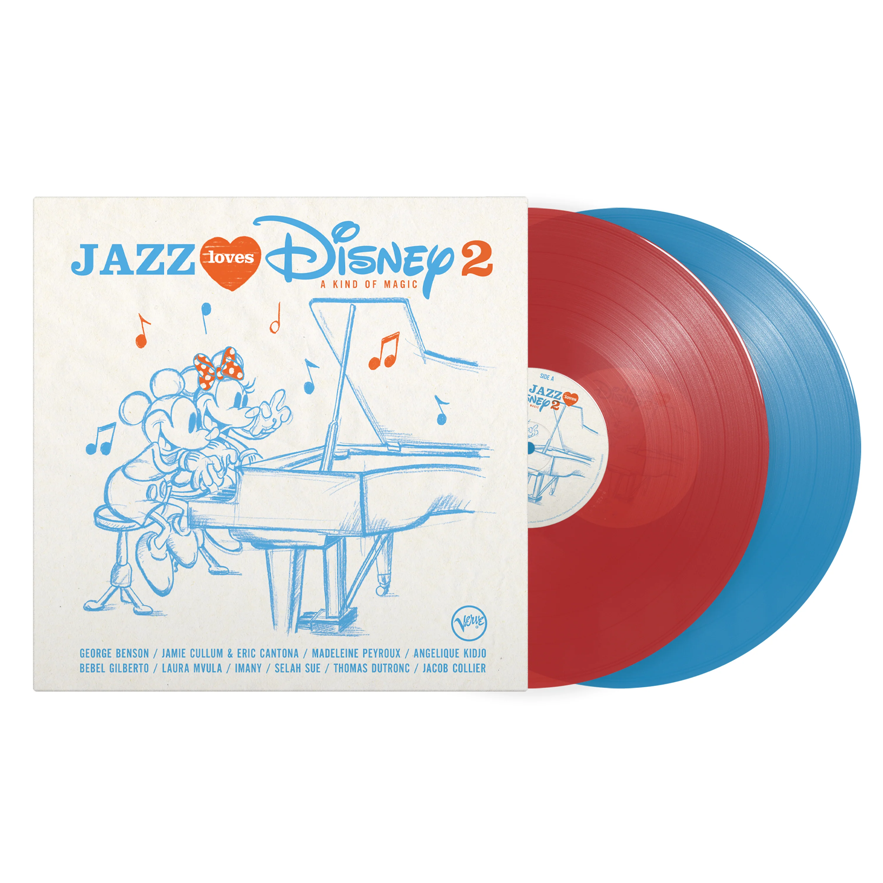 Jazz Loves Disney 2 - A Kind Of Magic (Translucent Red & Blue 2LP)