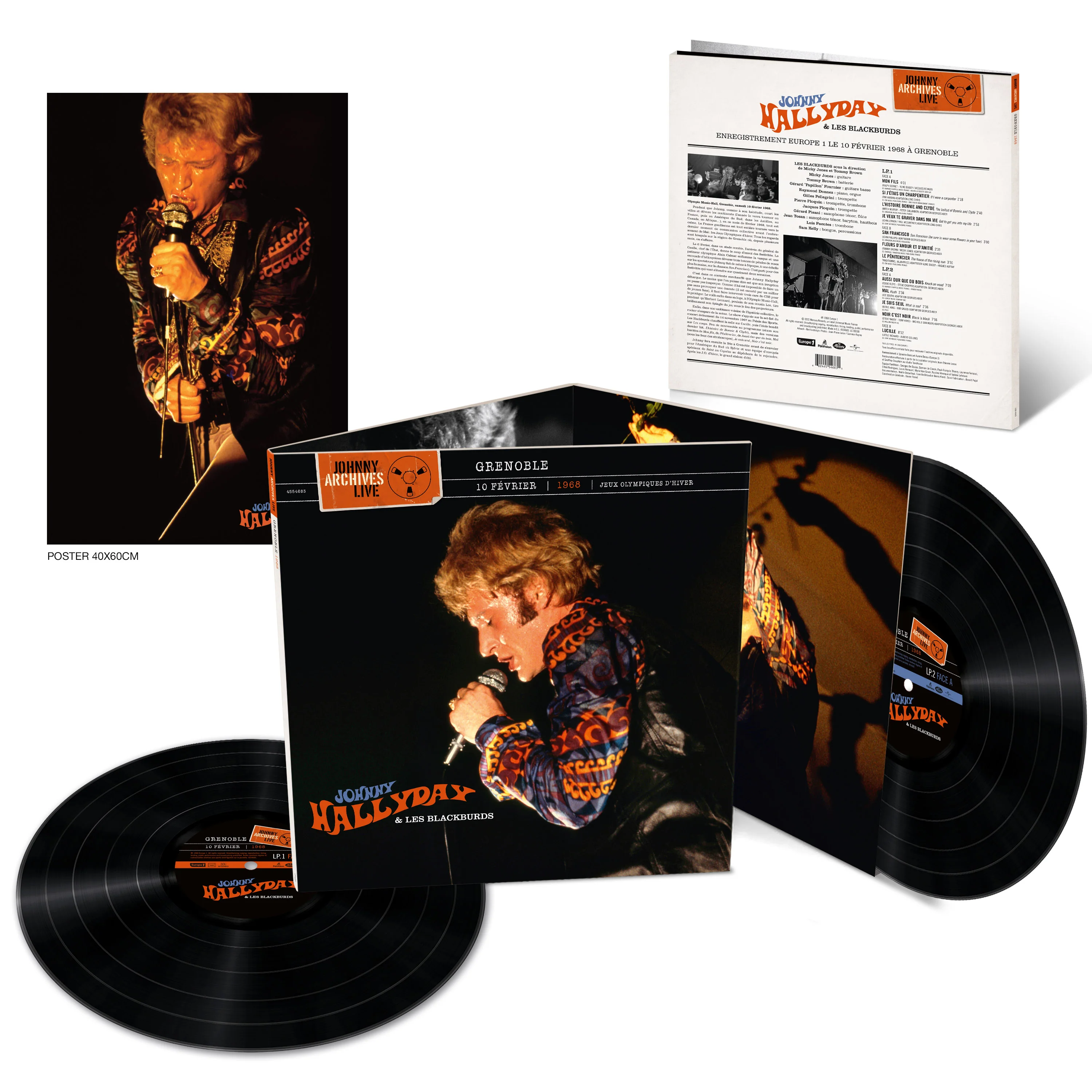 Live Grenoble 1968 (2LP) - Image 2
