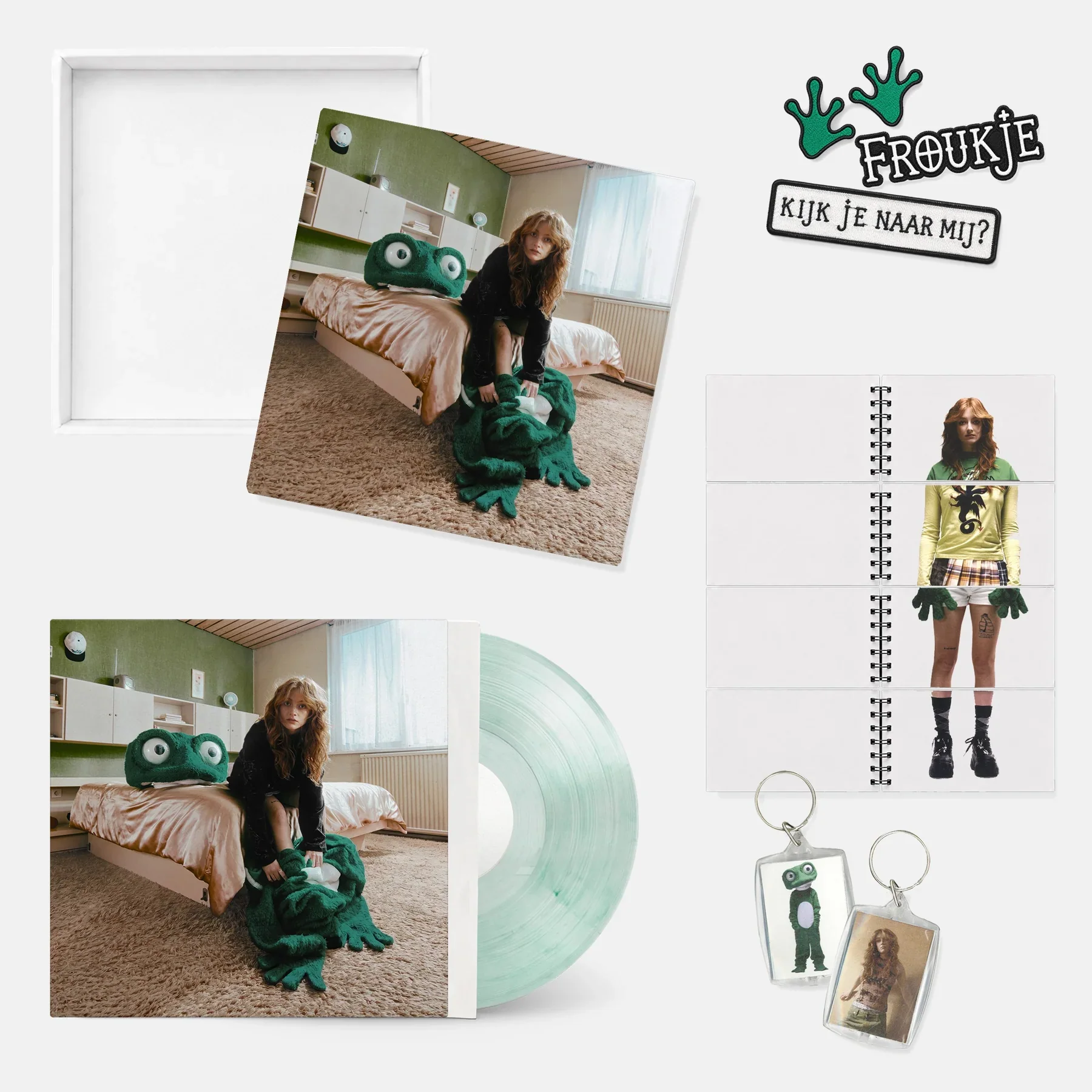 Kijk Je Naar Mij (Coke Bottle Clear LP + Merchandise Boxset)