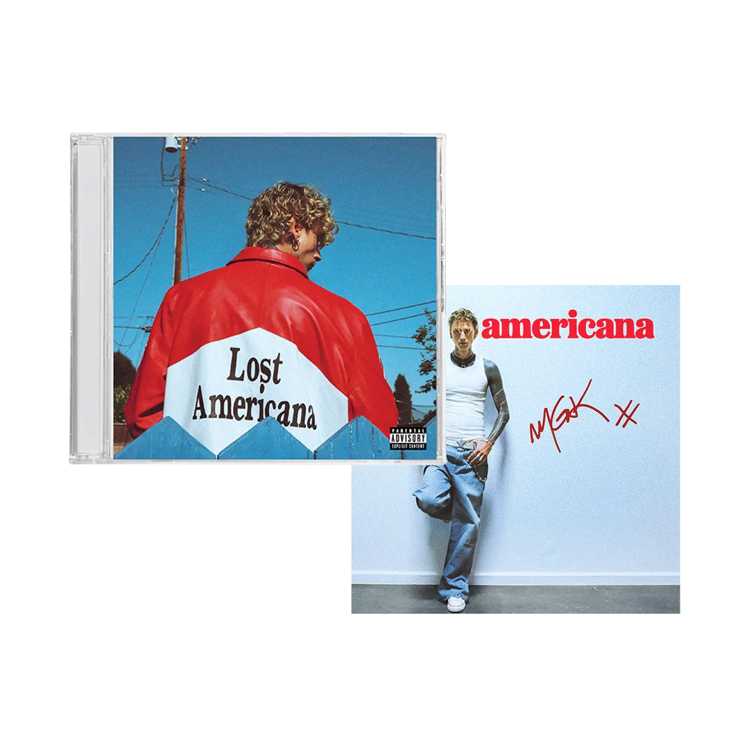 lost americana - cd + signed art card
