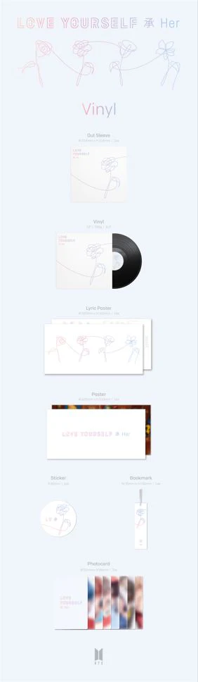 LOVE YOURSELF ? ‘Her’ (LP) - Image 2