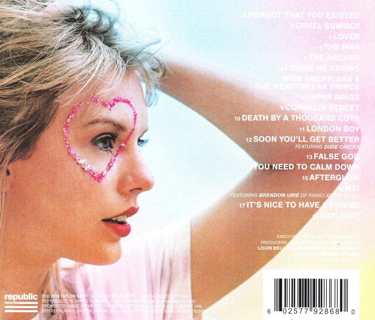Lover (CD) - Image 2