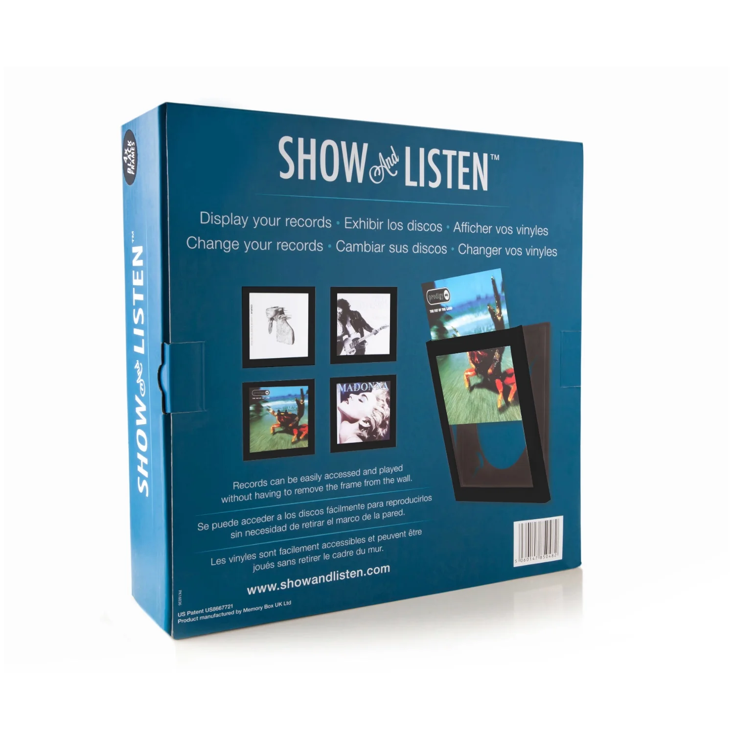LP Flip Frame (4 Frame Boxset Black) - Image 3