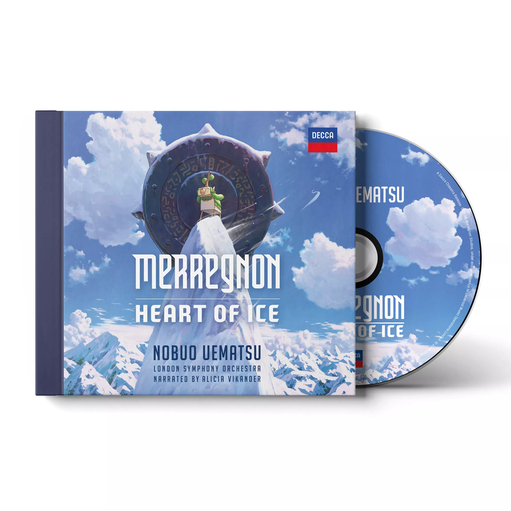Merregnon: Heart of Ice (Hardback Book CD)
