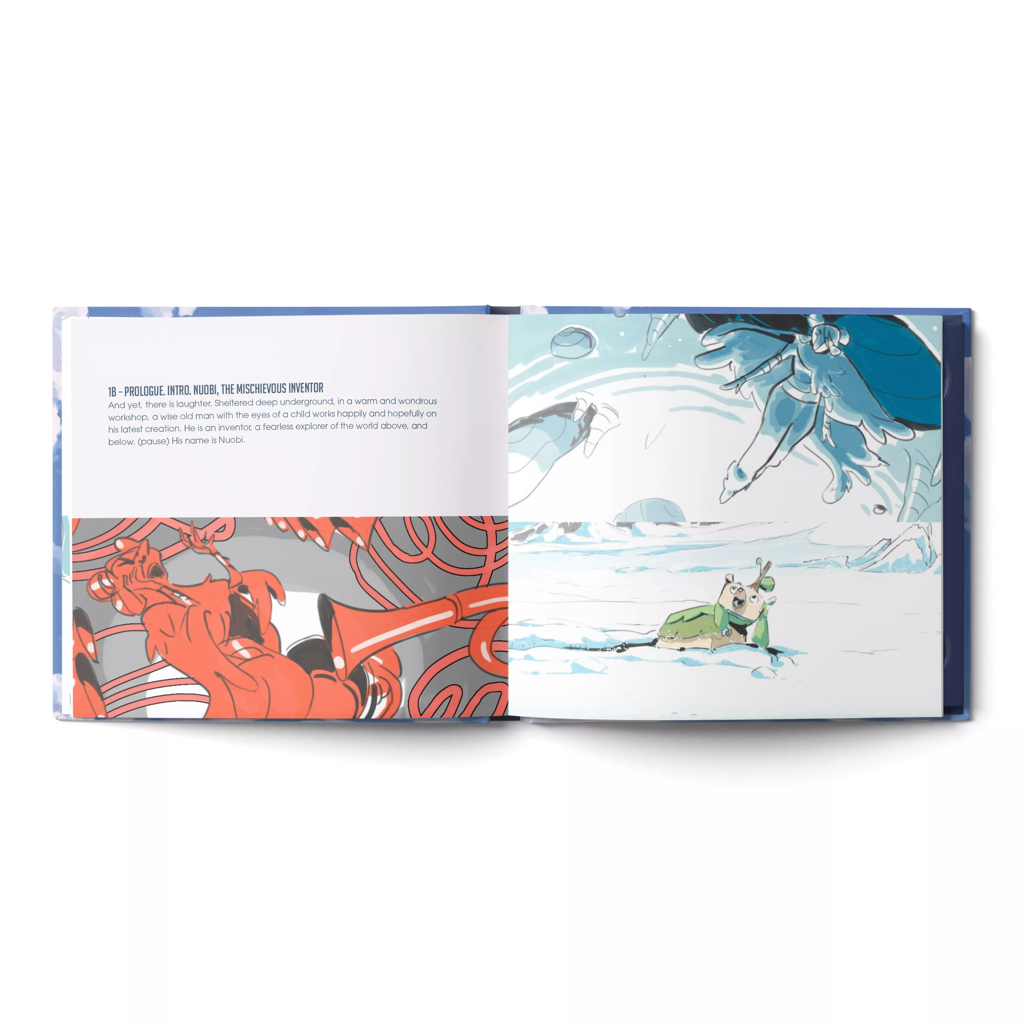 Merregnon: Heart of Ice (Hardback Book CD) - Image 4
