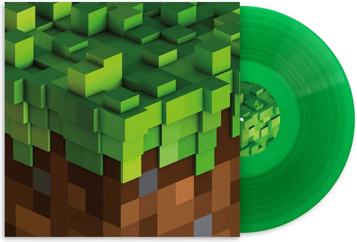 Minecraft Volume Alpha (Transparent Green LP)