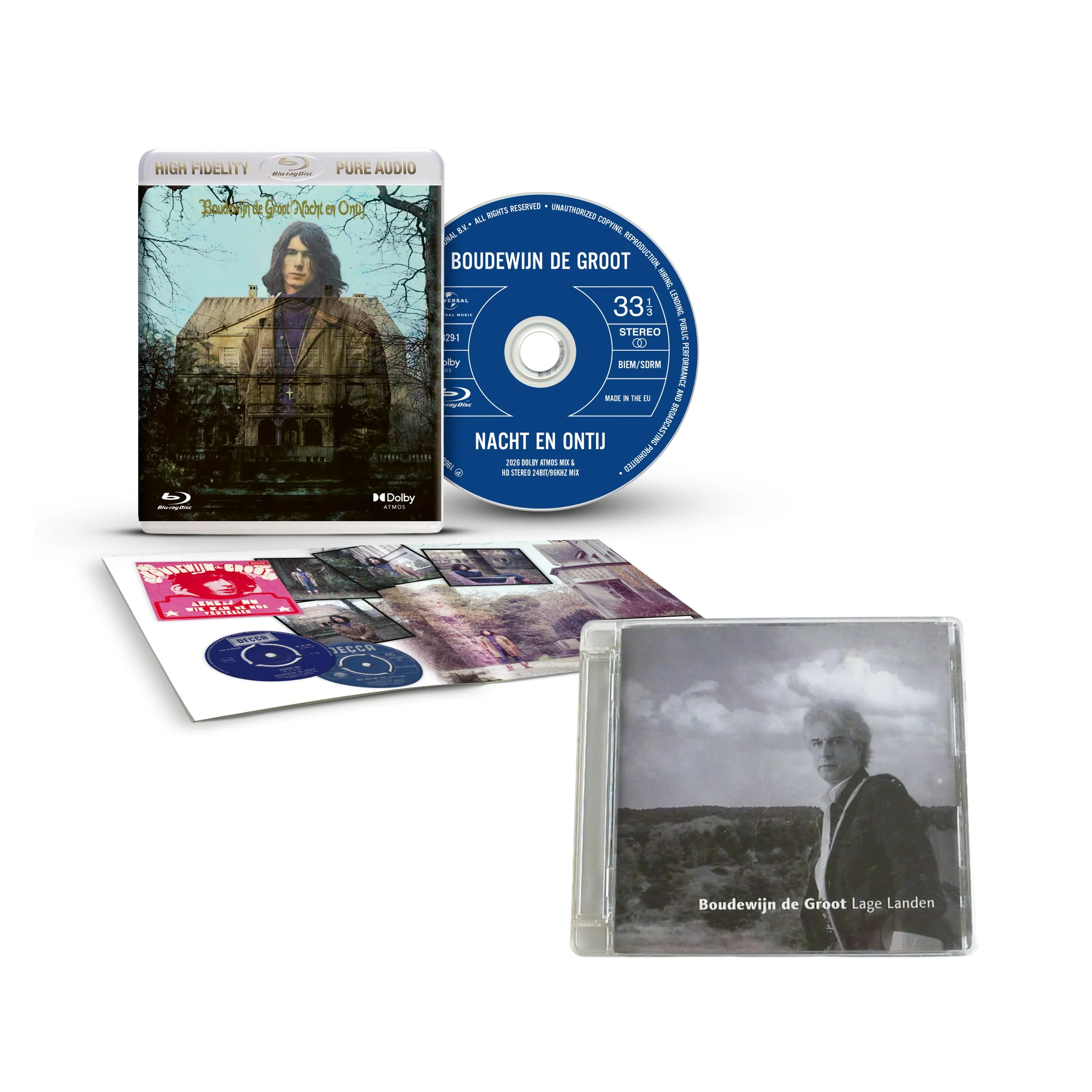 Nacht En Ontij (Dolby Atmos Blu-ray Audio) + Lage landen (CD)