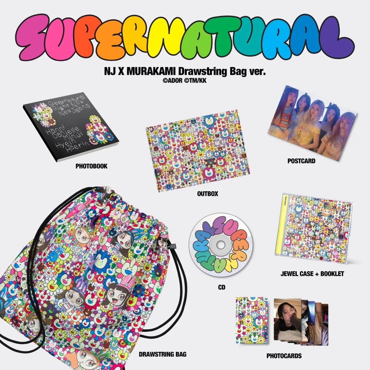 NewJeans ’Supernatural’ (Cross Bag Version) (CD Single)