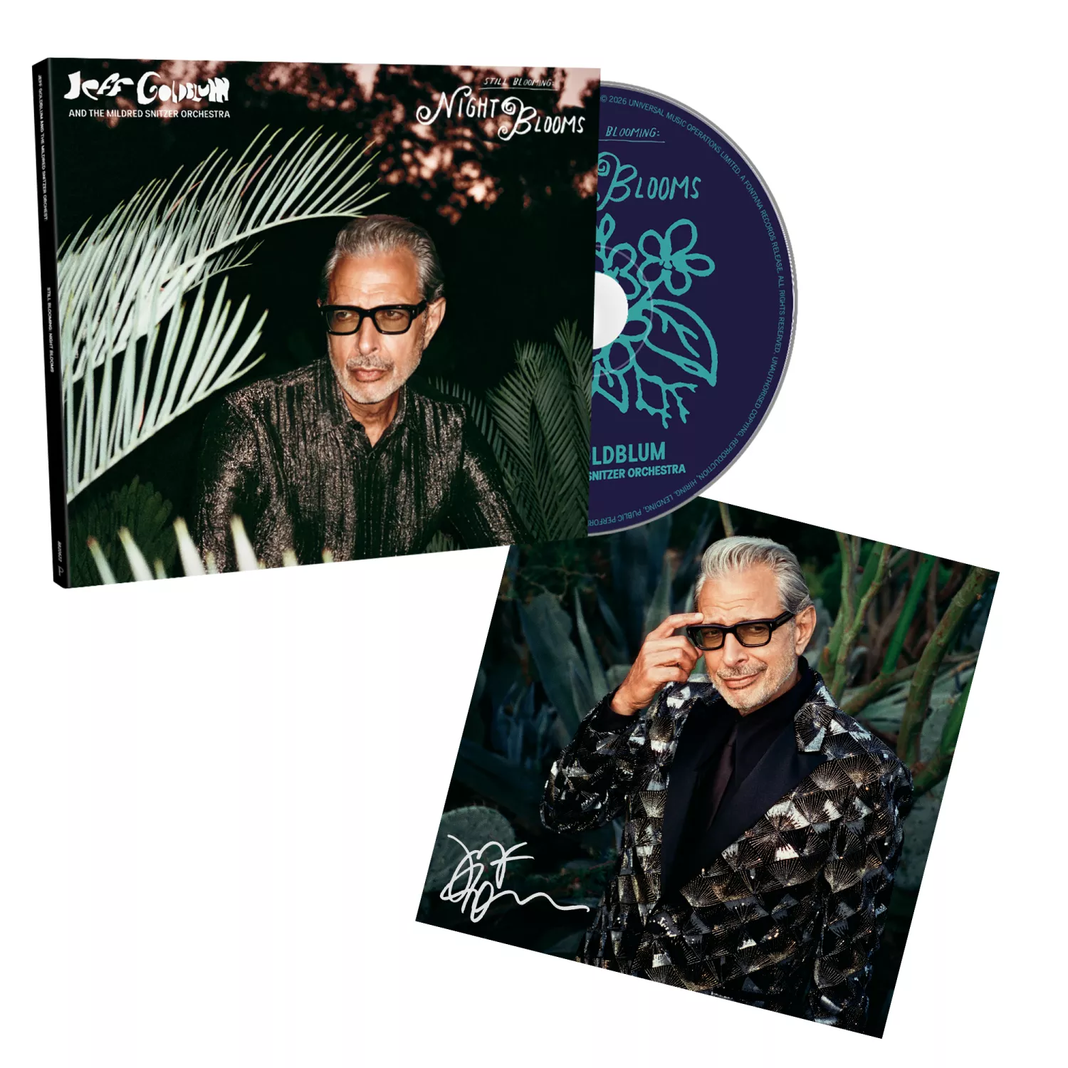 Night Blooms - Exclusive Alt Cover CD + Signed Card
