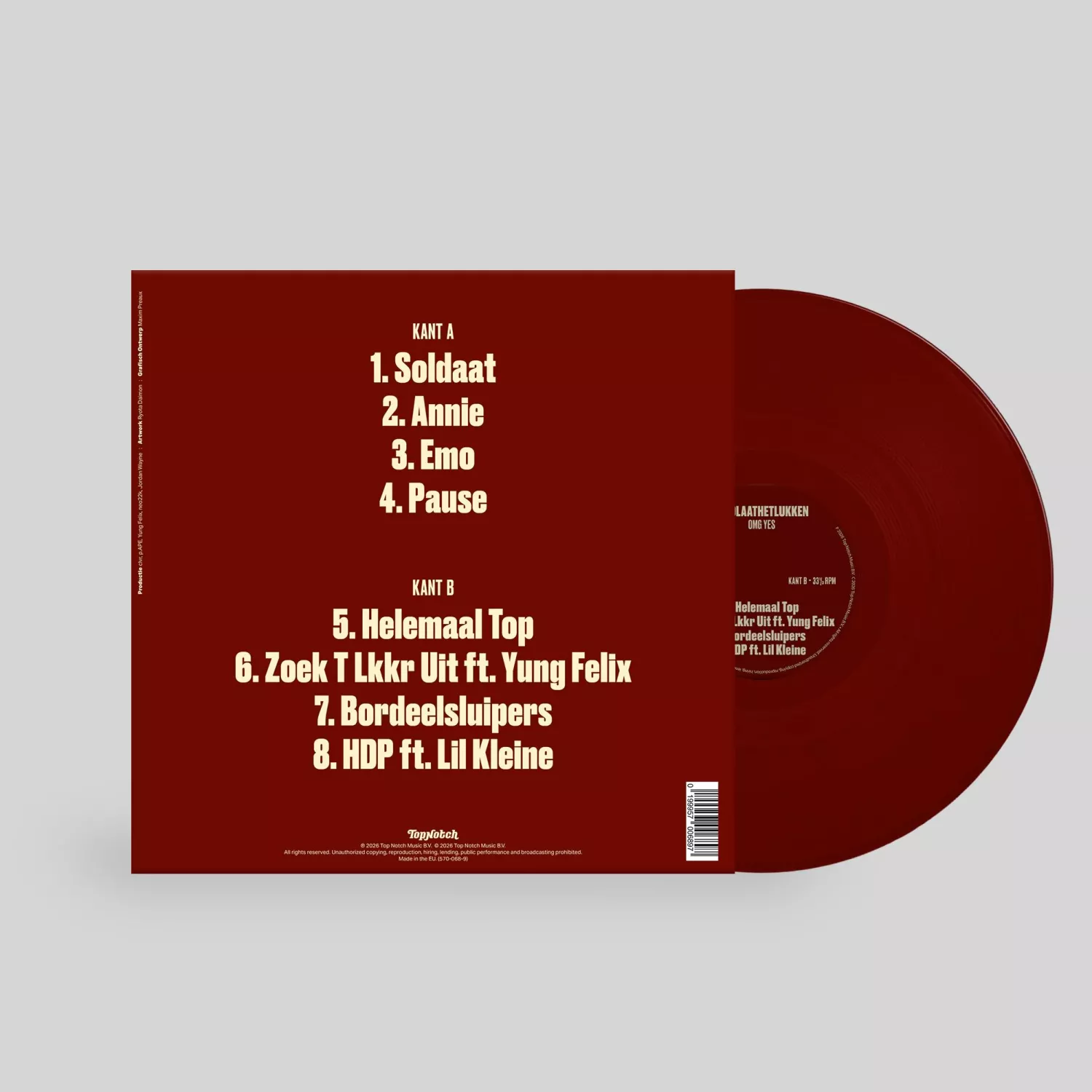 OMG YES (Oxblood 10inch EP) - Image 2