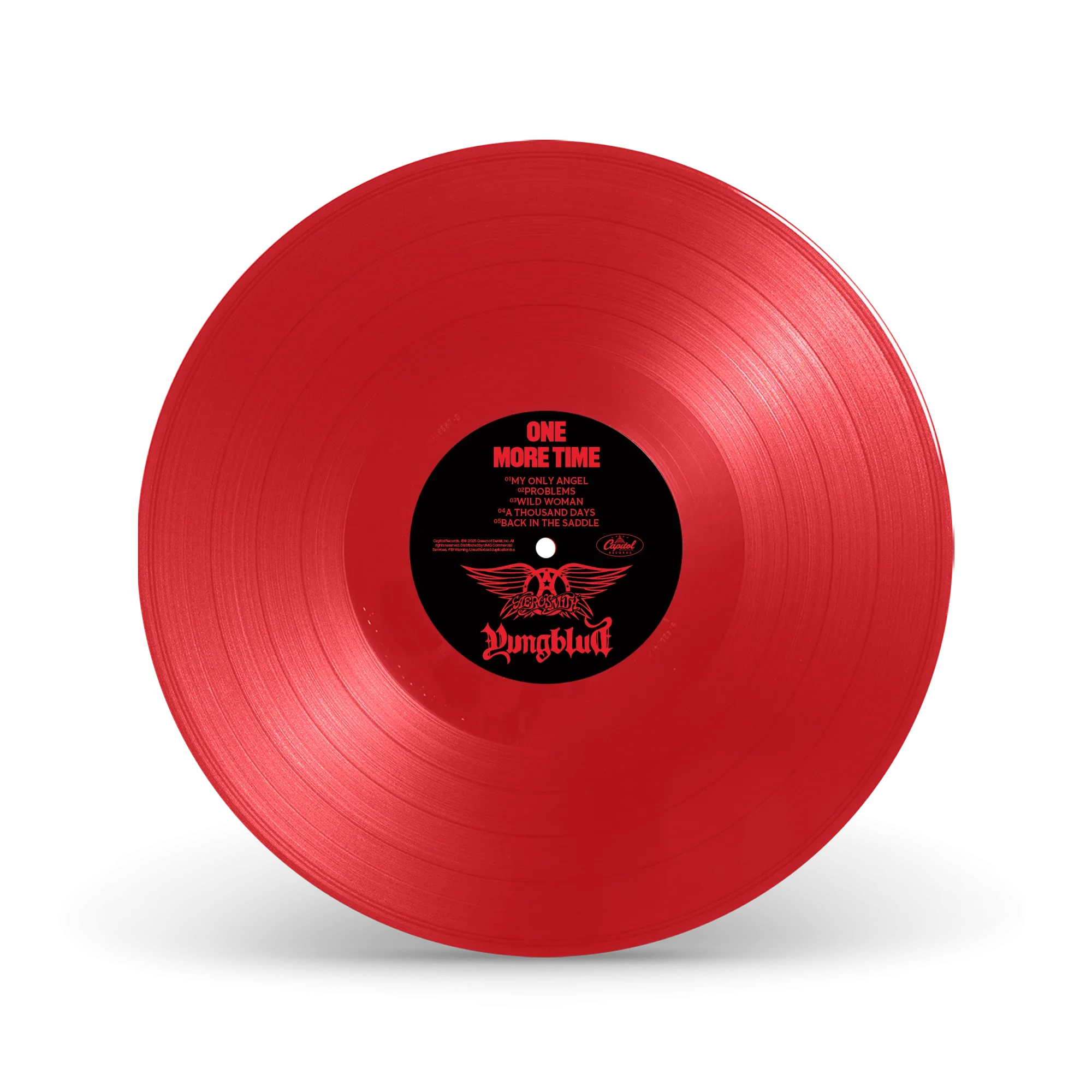 One More Time - Red Vinyl (Aerosmith Store-Exclusive) - Image 4