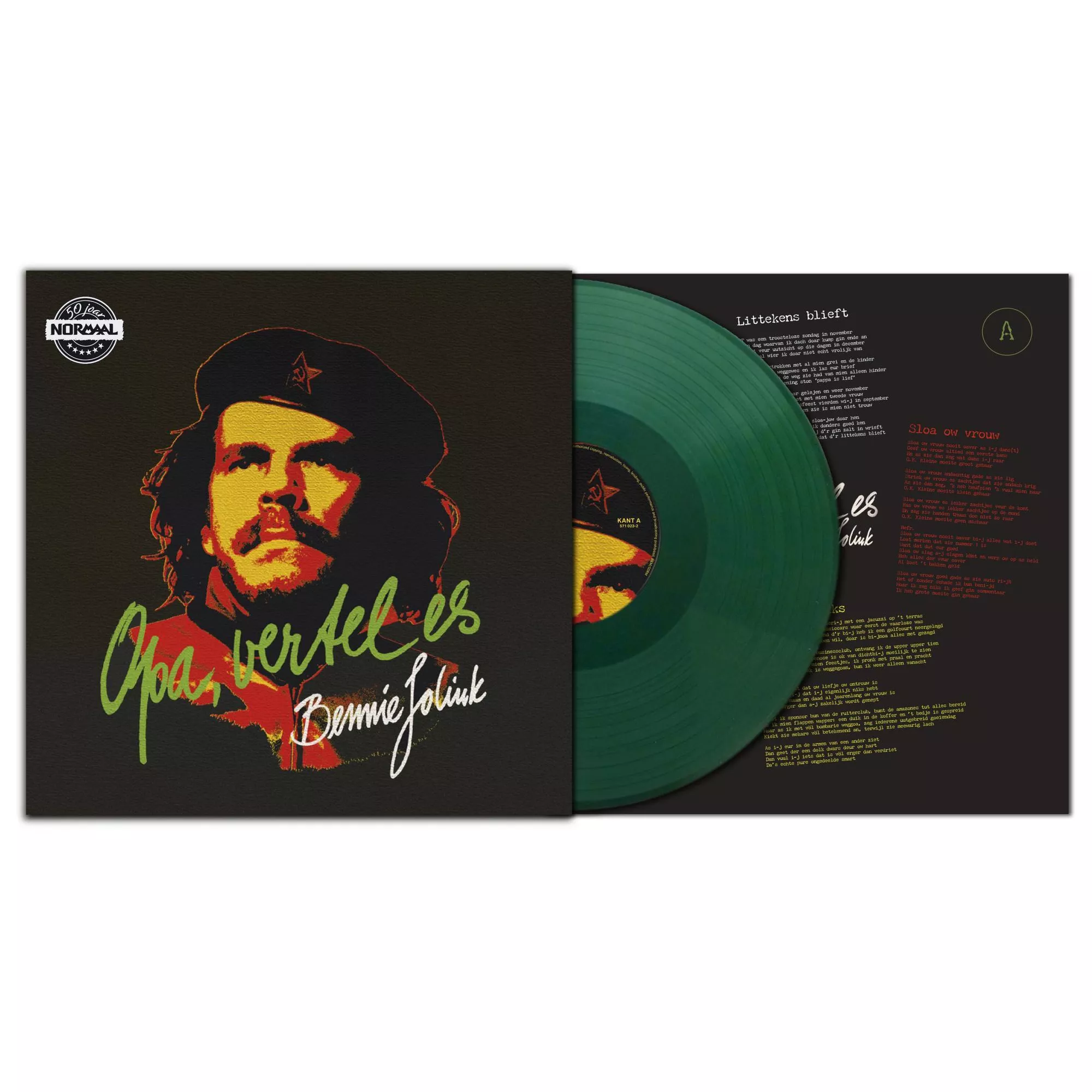 Opa, Vertel Es (Green LP + Bierviltje) - Image 2