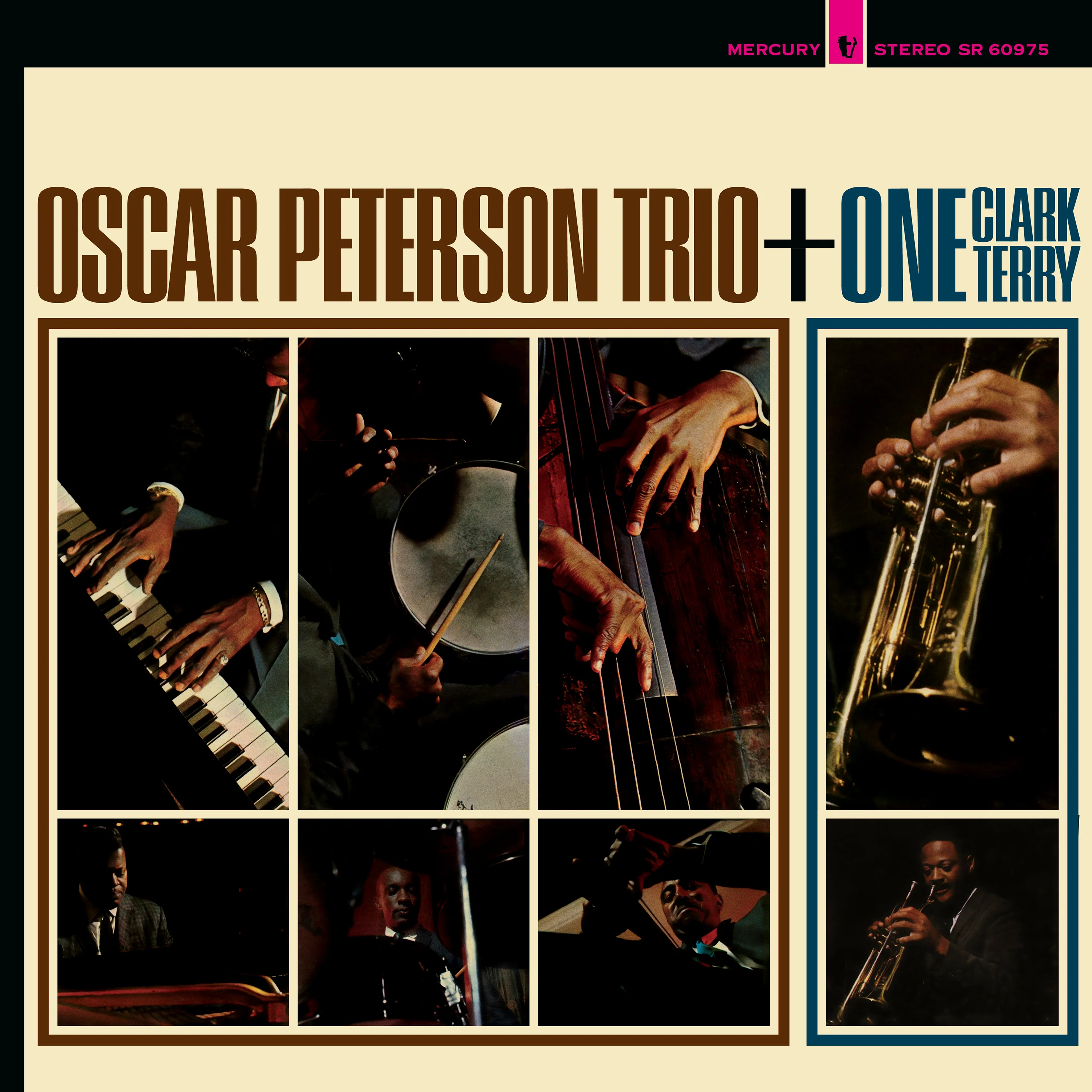 Oscar Peterson Trio + One, Clark Terry (LP) - Image 2