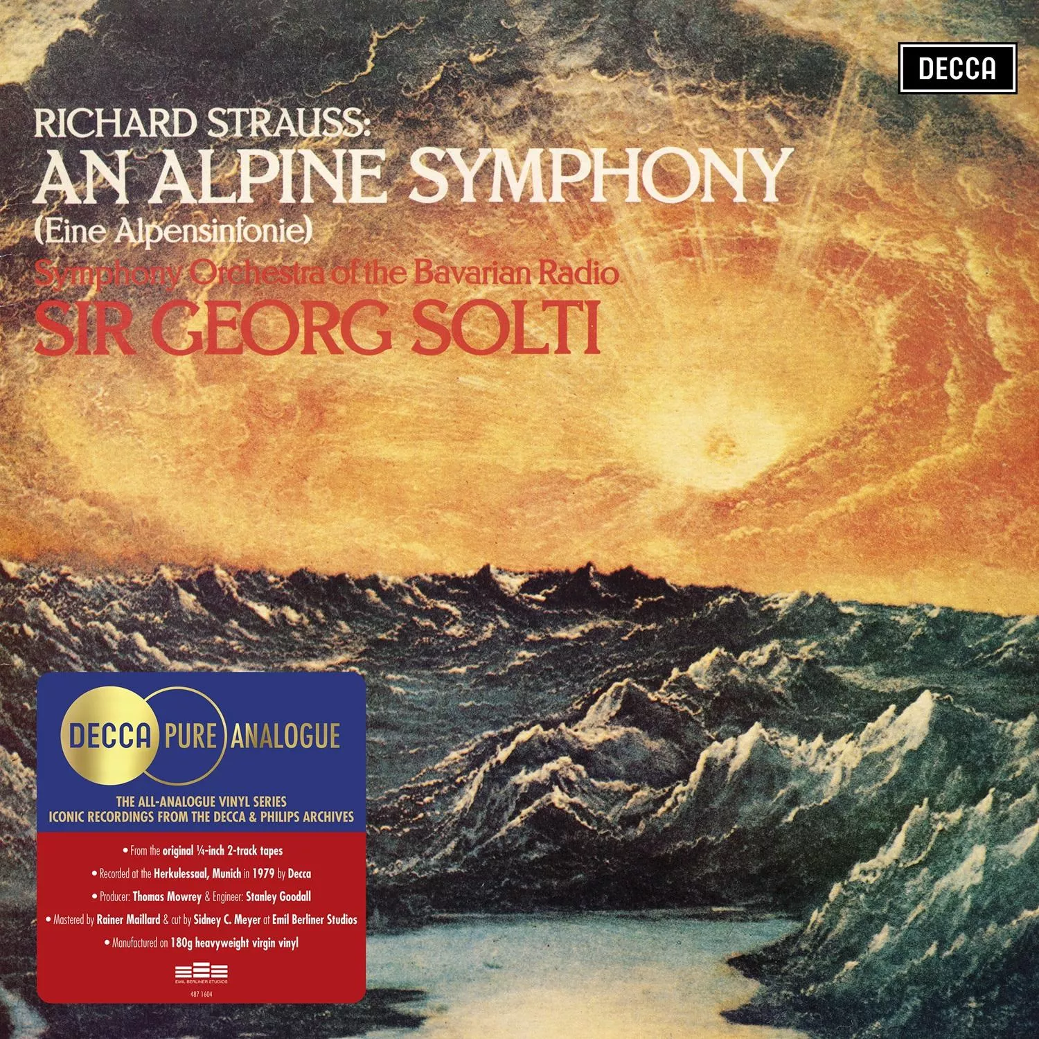 R. Strauss: Eine Alpensinfonie, Op. 64 (LP) - Image 2