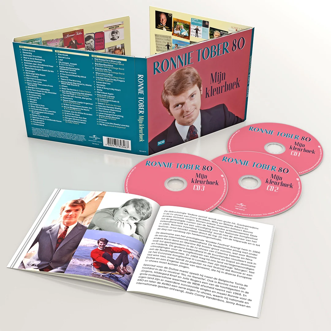Ronnie Tober 80 - Mijn Kleurboek (3CD)