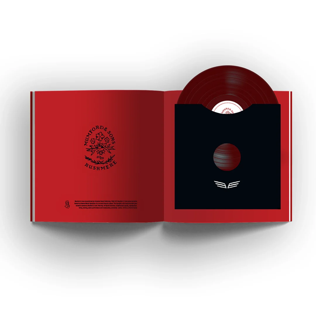 RUSHMERE: 'Almost Places Recycled Red Vinyl' Deluxe LP - Image 3