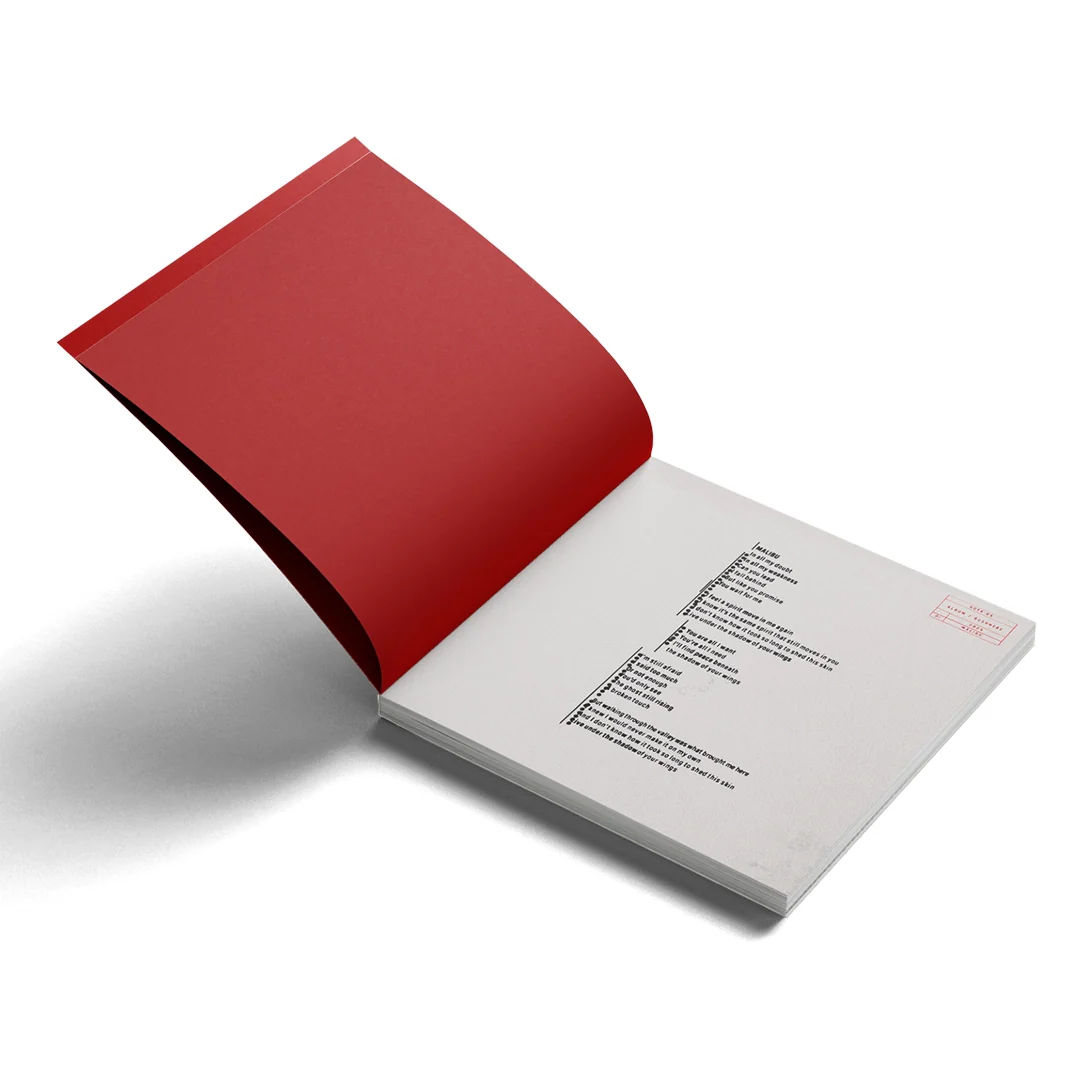 RUSHMERE: 'Almost Places Recycled Red Vinyl' Deluxe LP - Image 5