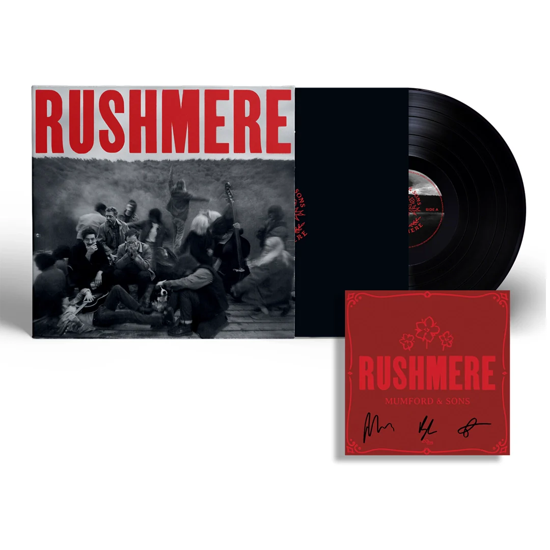 RUSHMERE: Recycled Black Vinyl LP + Signed Art Card