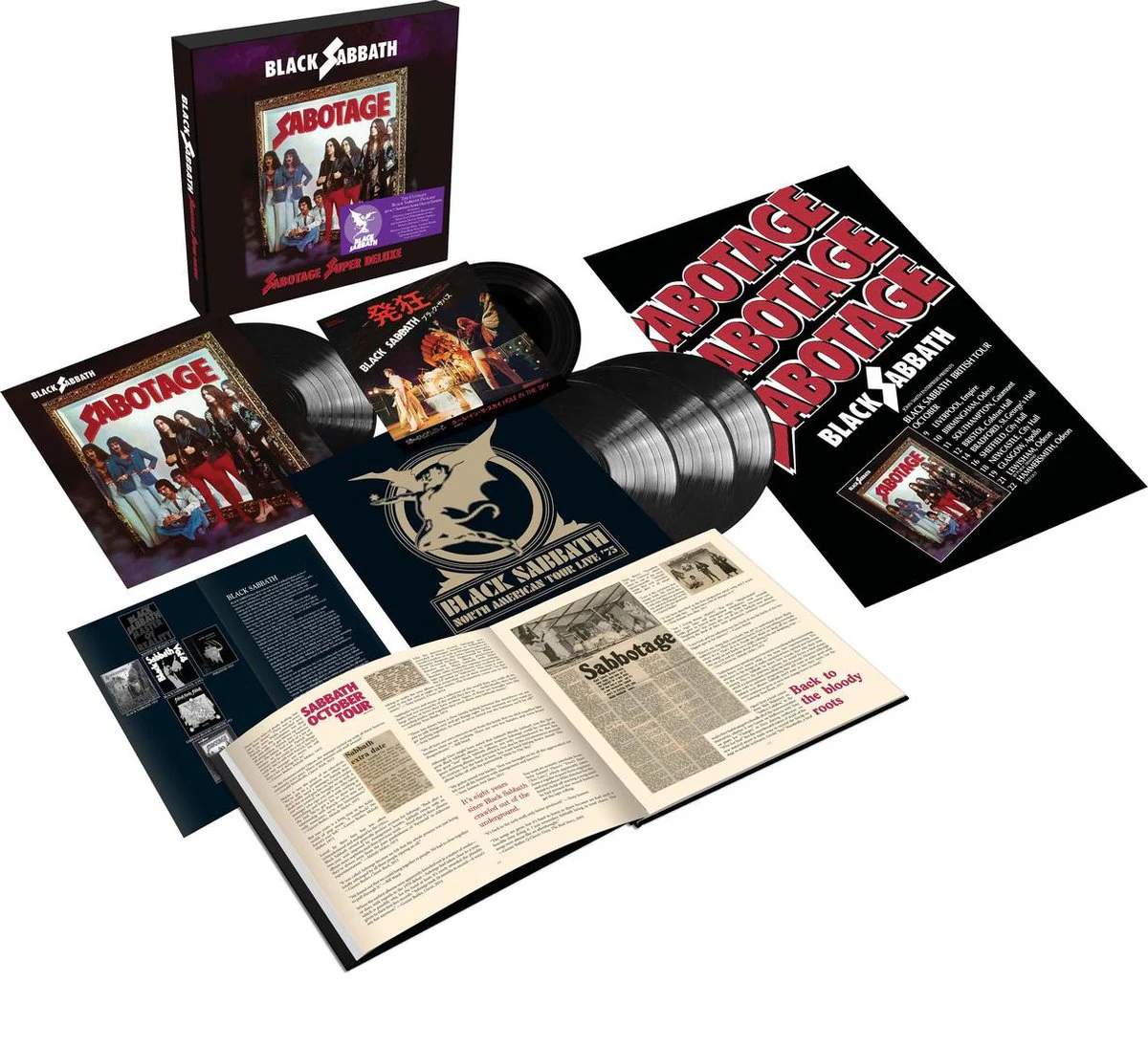 Sabotage (Deluxe Edition 4 LP + 7inch Single)