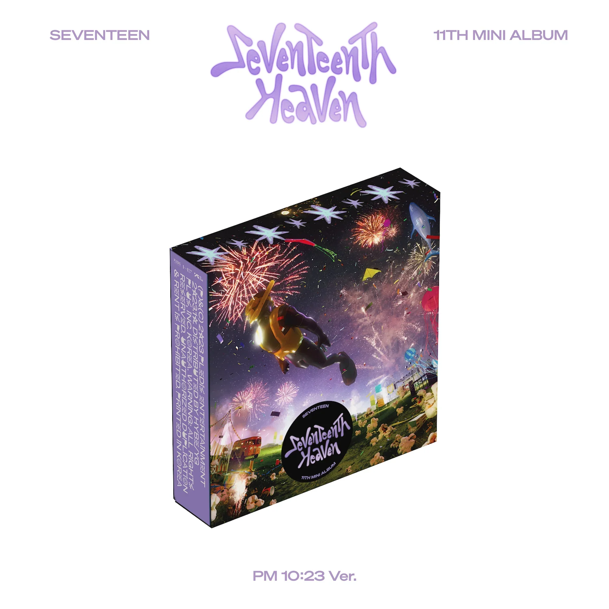 SEVENTEEN 11th Mini Album ’SEVENTEENTH HEAVEN’ (PM 10:23 Version) (CD)
