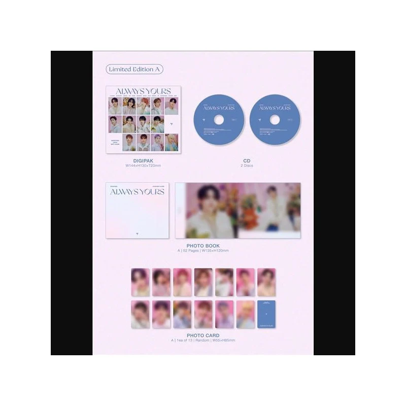 SEVENTEEN JAPAN BEST ALBUM [ALWAYS YOURS] (Limited Edition A) (CD)