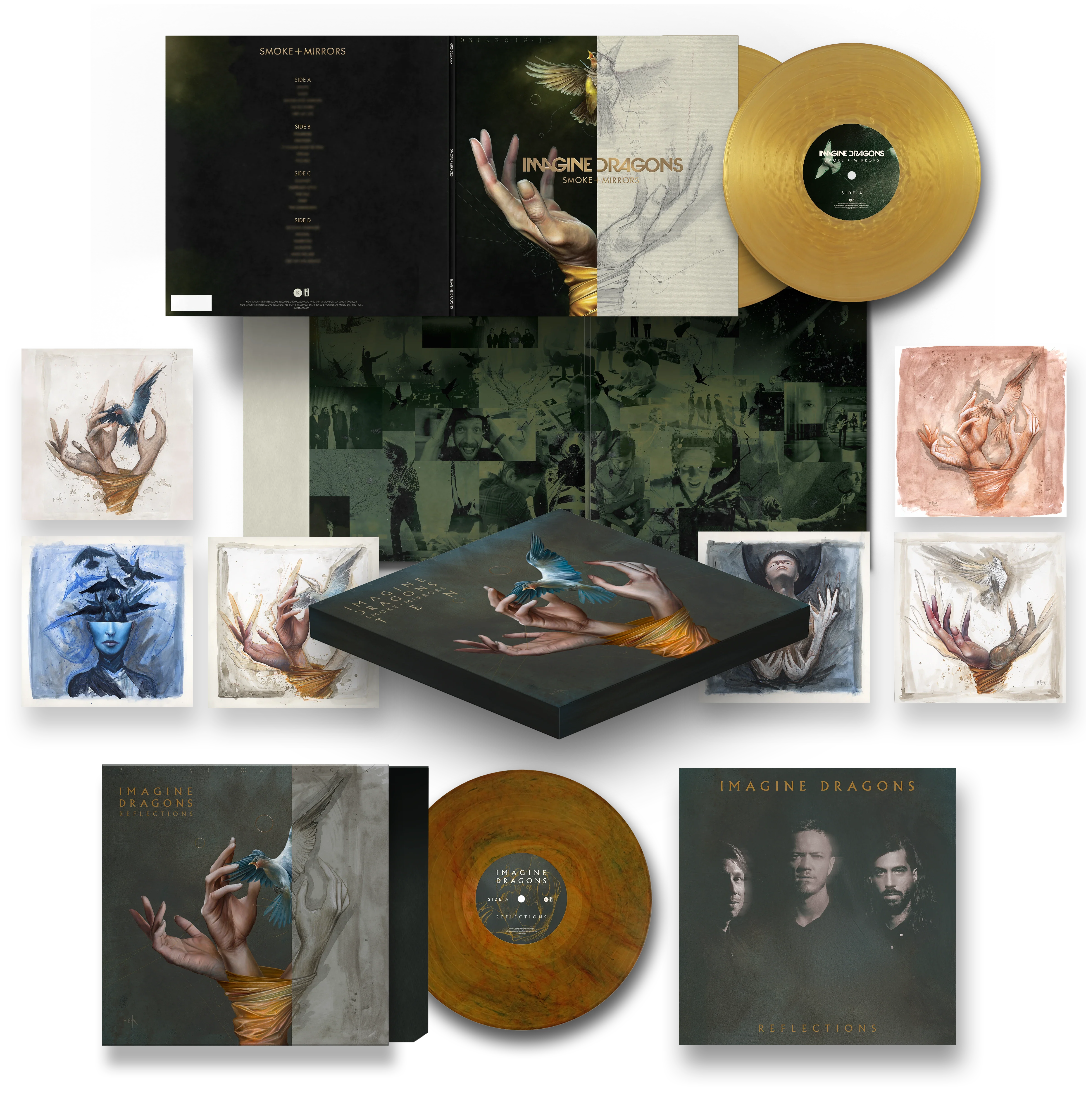 Smoke + Mirrors Ten Color Vinyl Box Set