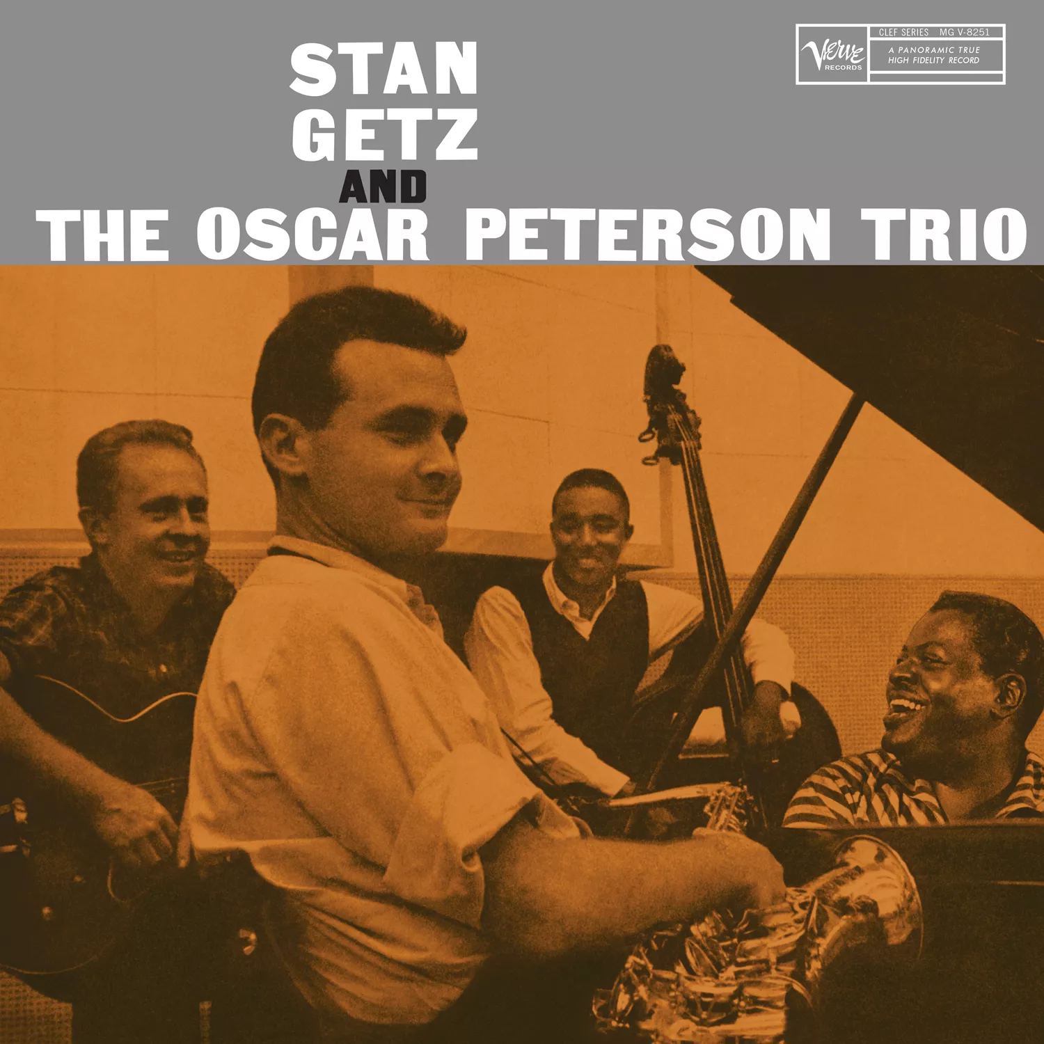 Stan Getz And The Oscar Peterson Trio (LP) - Image 2