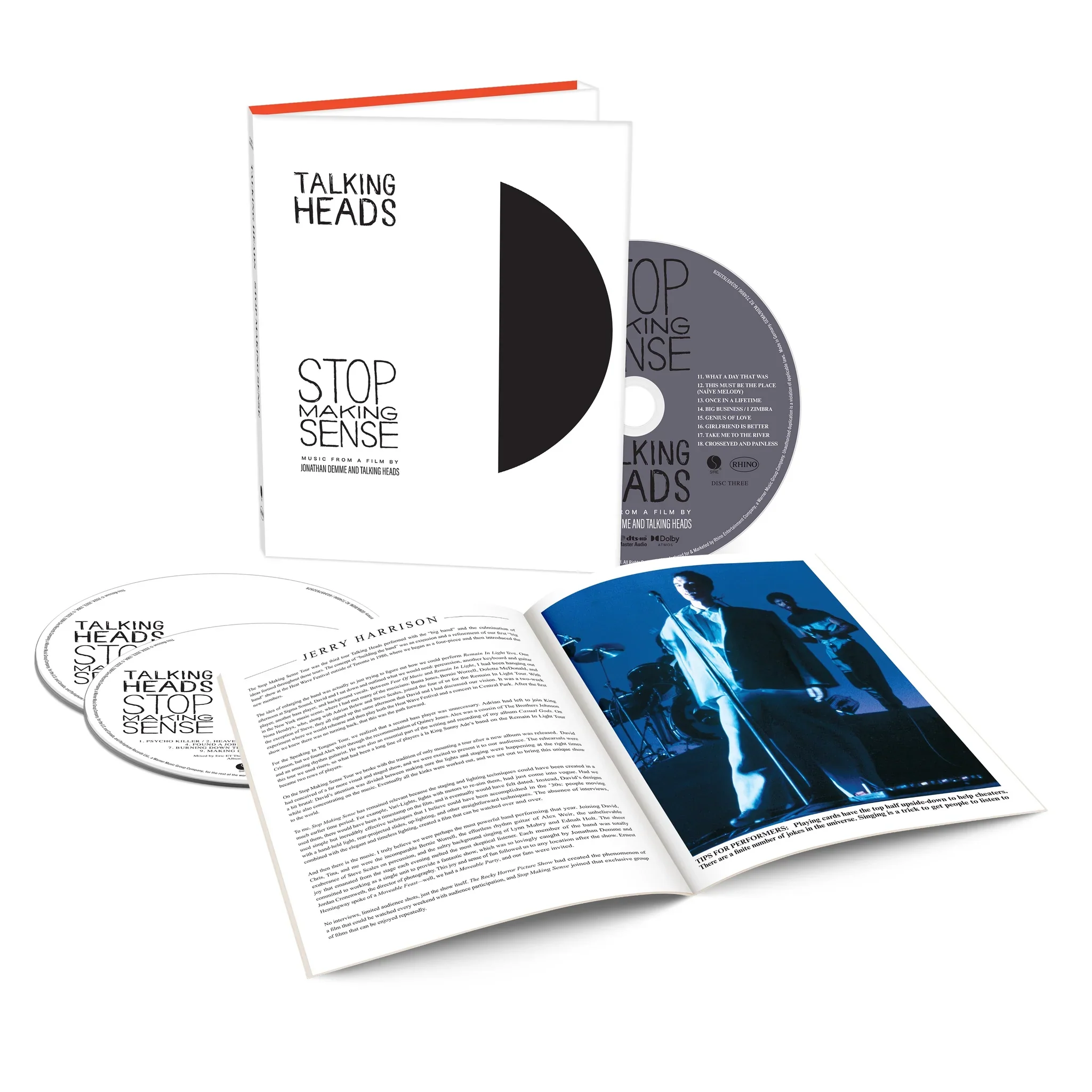Stop Making Sense (40th Anniversary Blu-ray + 2CD)