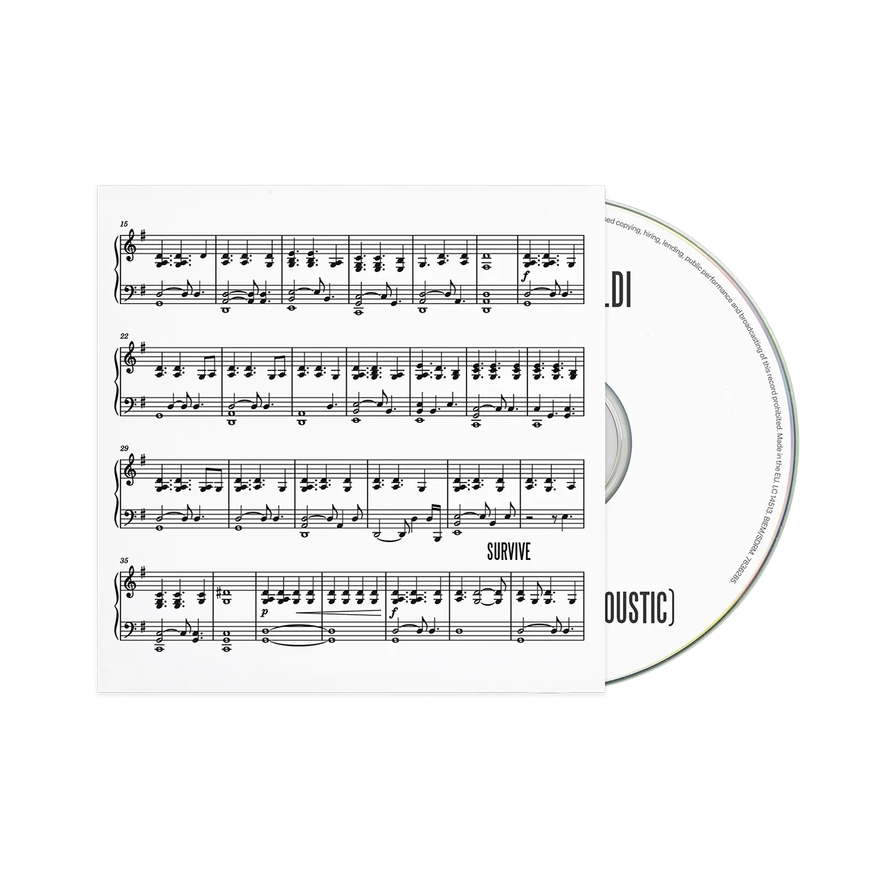 Survive (Piano CD)