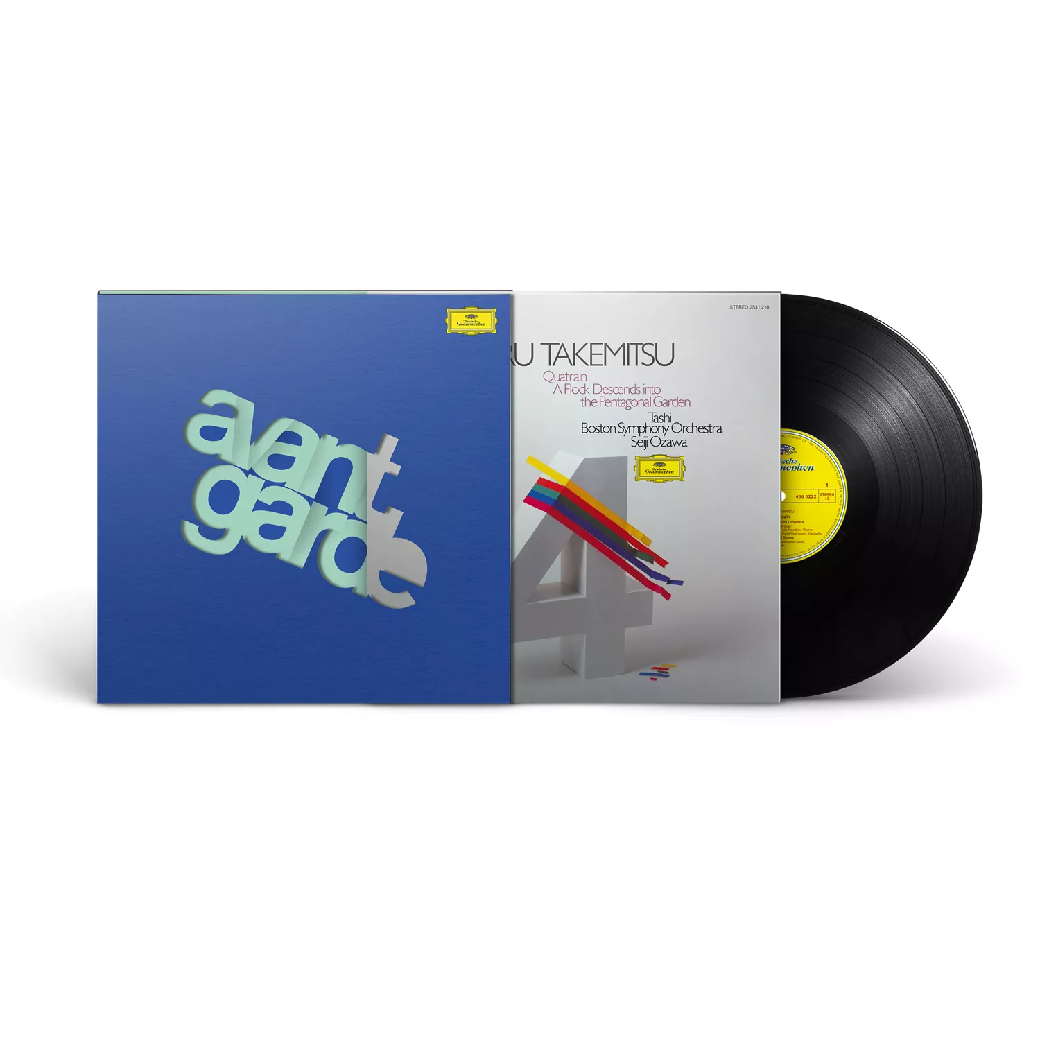 Takemitsu: Quatrain; A Flock Descends Into The Pentagonal Garden (LP)