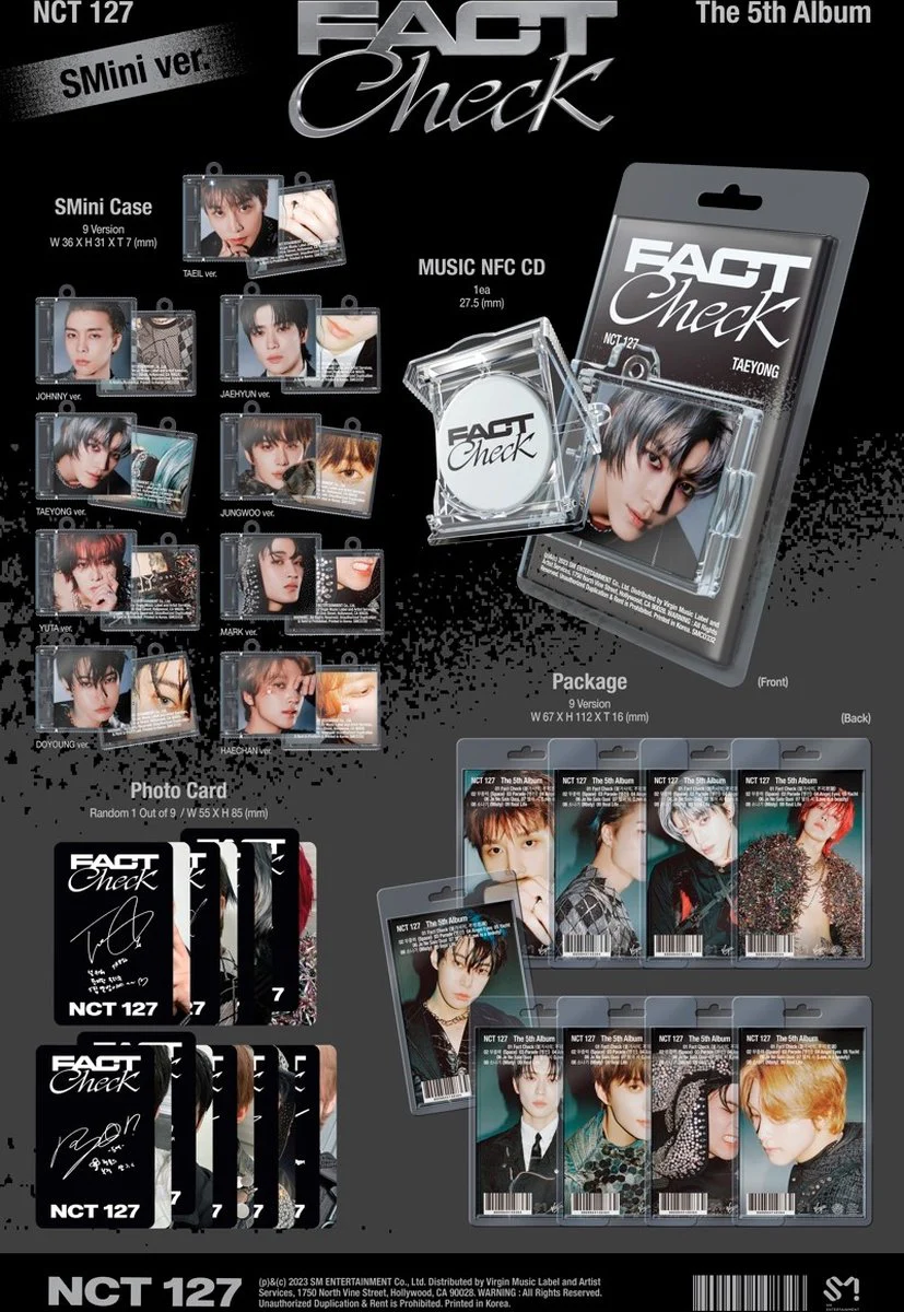 The 5th Album ’Fact Check’ (SMini Version) (CD) - Image 2