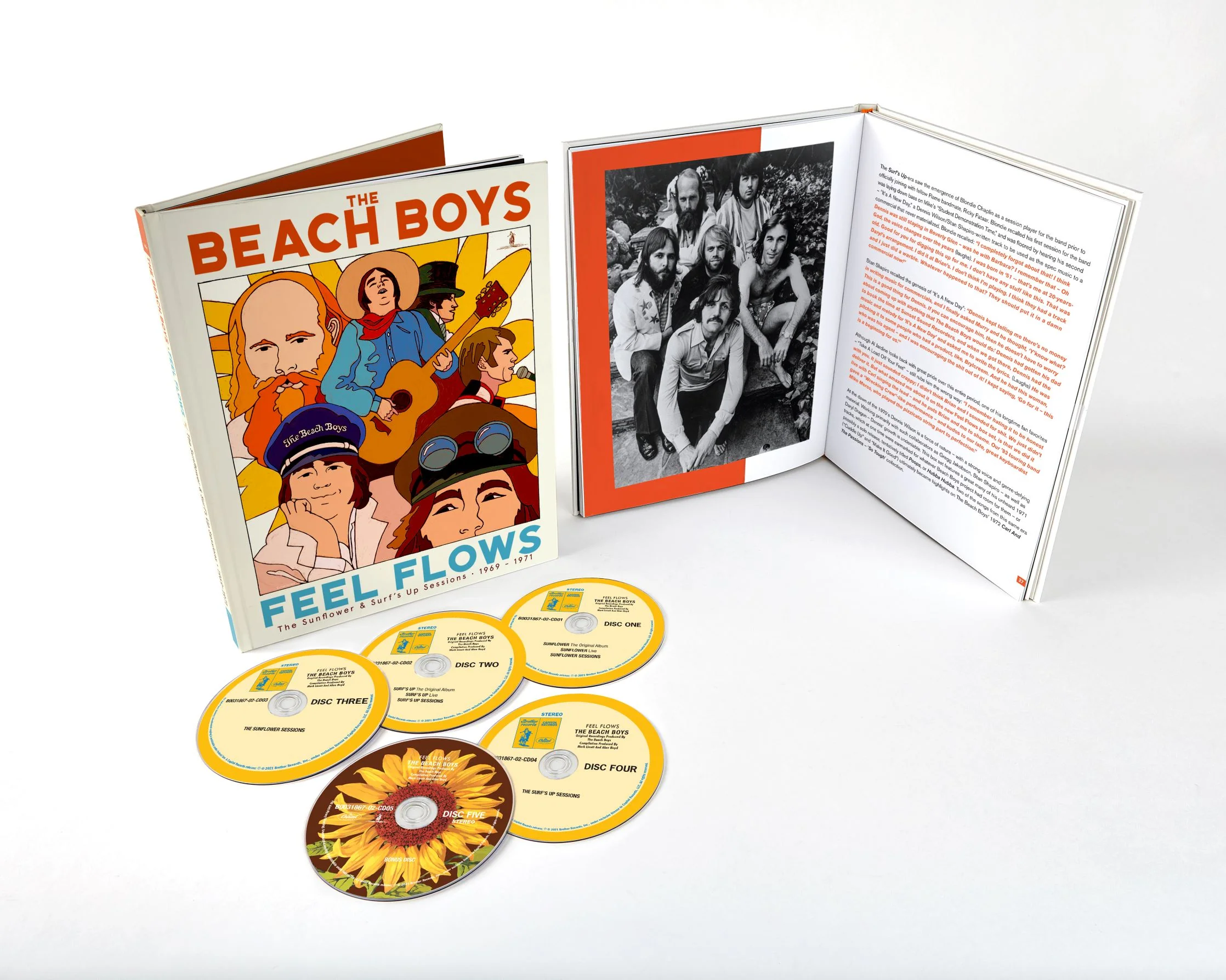 Feel Flows: The Sunflower & Surf’s Up Sessions 1969-1971 (5CD)
