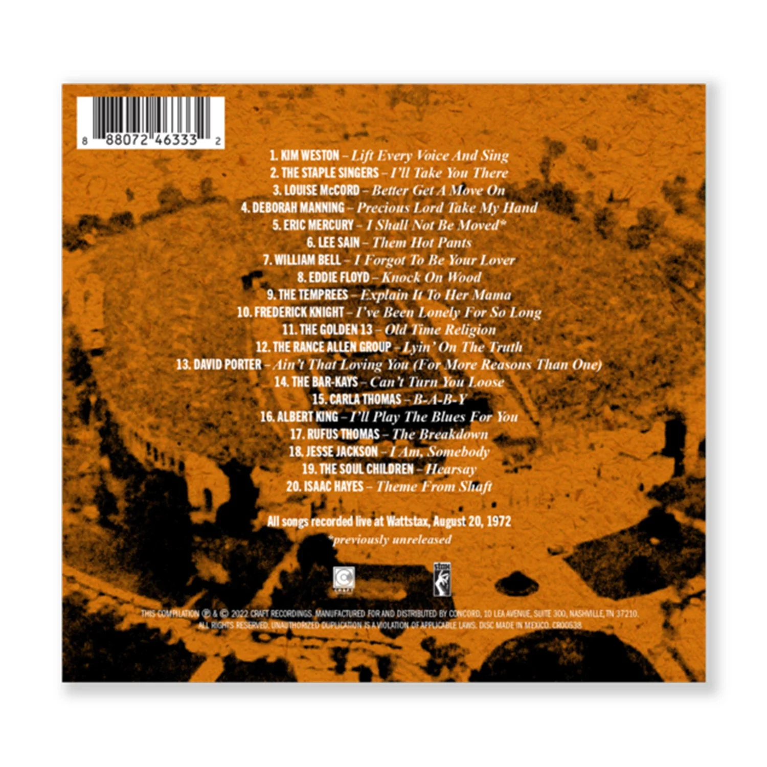 The Best Of Wattstax (CD) - Image 3