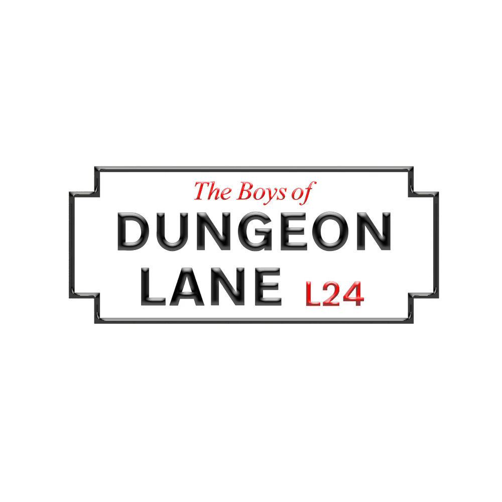 The Boys of Dungeon Lane Street Sign