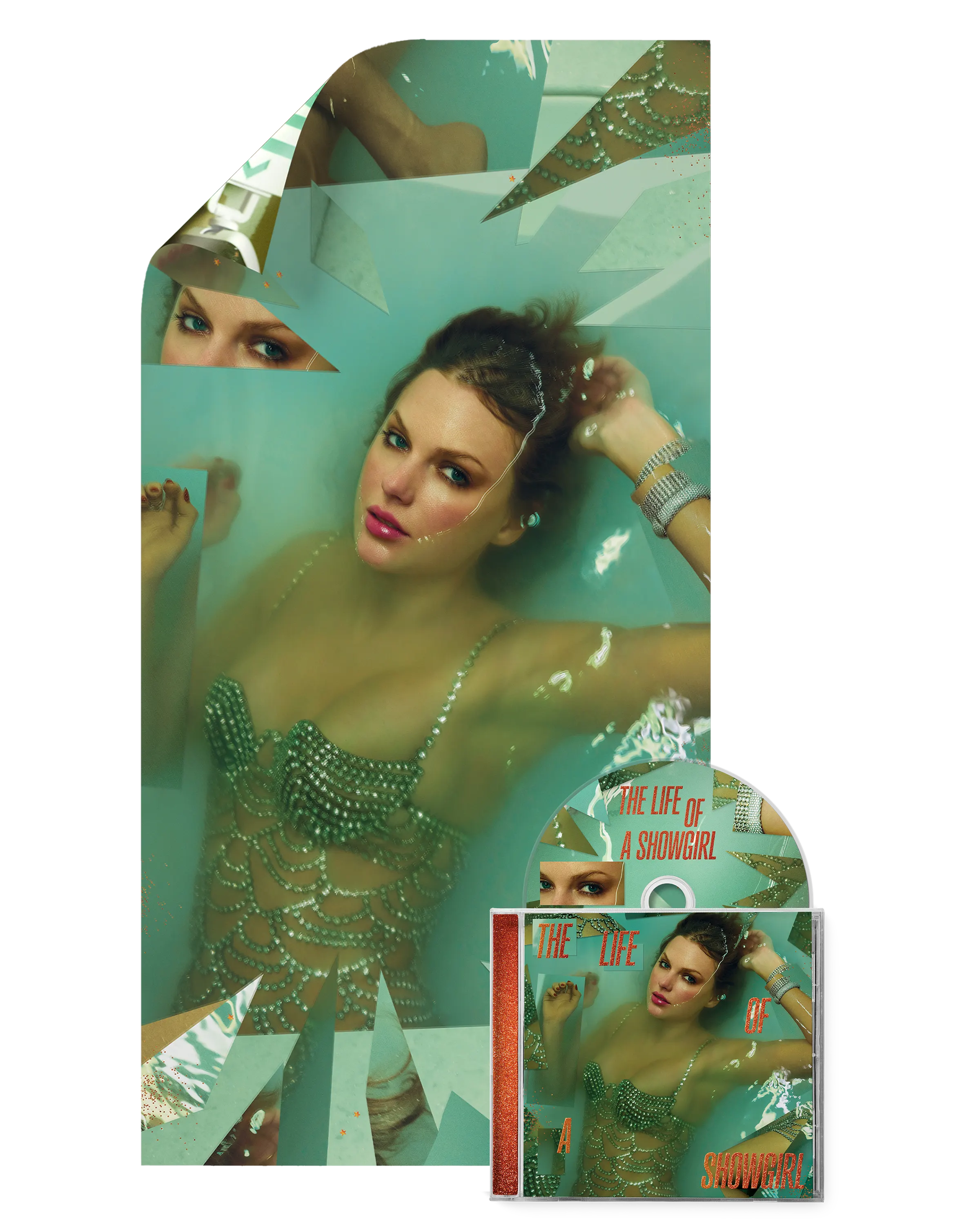 THE LIFE OF A SHOWGIRL: SWEAT AND VANILLA PERFUME CD WITH POSTER