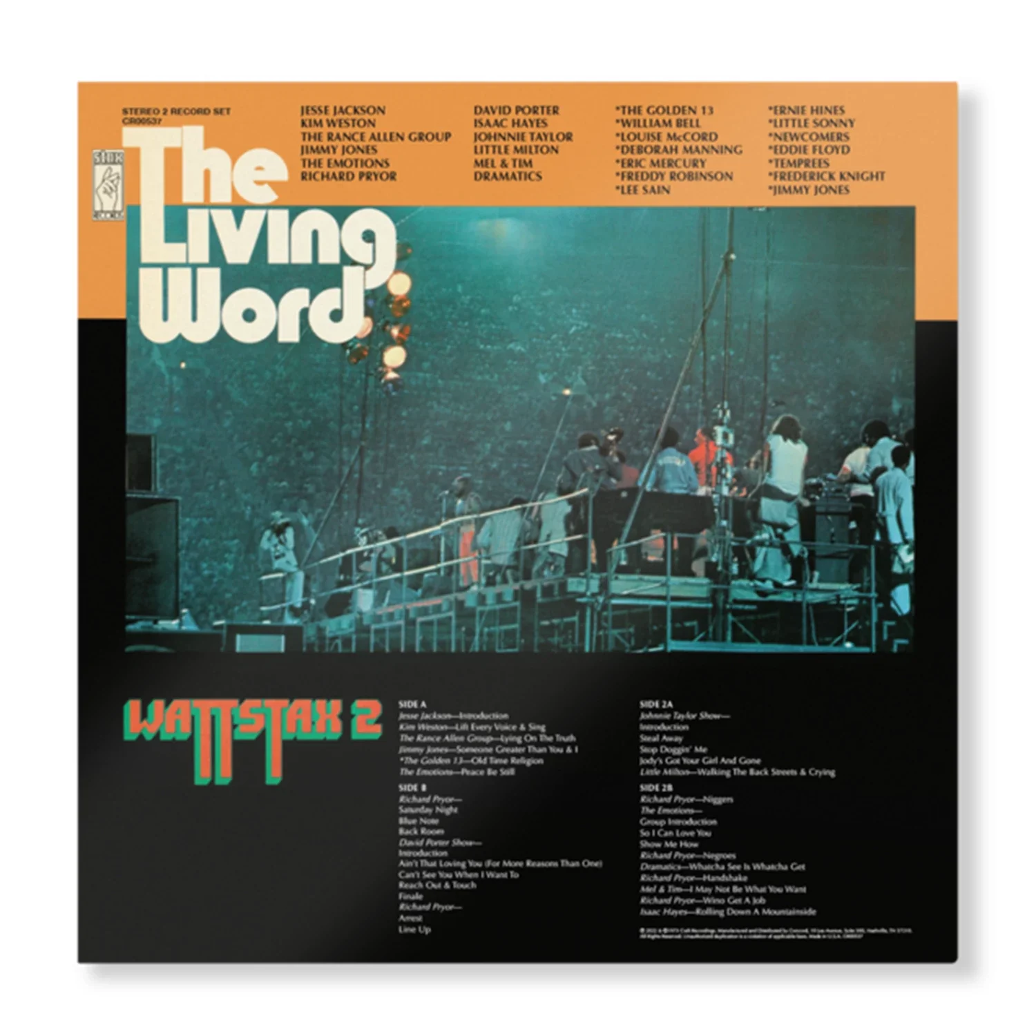 The Living Word: Wattstax 2 (2LP) - Image 3