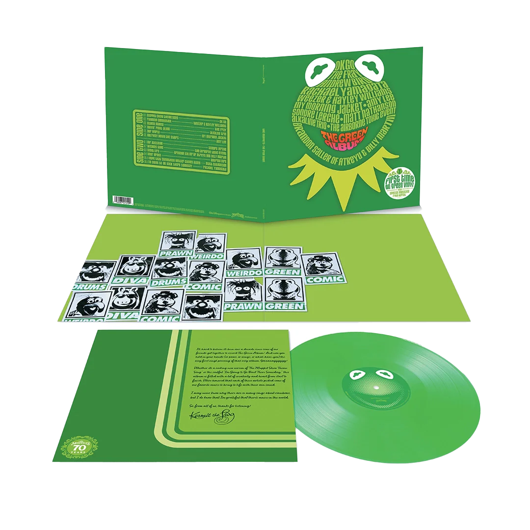 The Muppets: The Green Album (Surprise Green LP) - Image 2