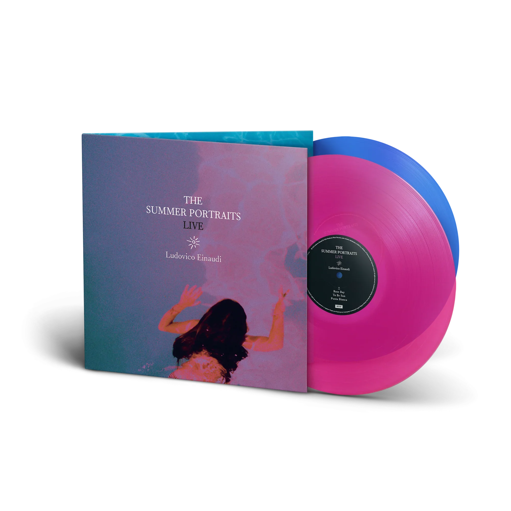 The Summer Portraits Live (Transparent Blue / Transparent Pink 2LP)